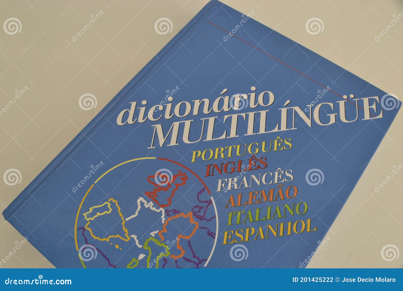 Diccionario Multilingüe Brasileño Para Inglés-italiano Francés-alemán  Españoles Y Portugueses Fotografía editorial - Imagen de inglés, negocios:  201425222