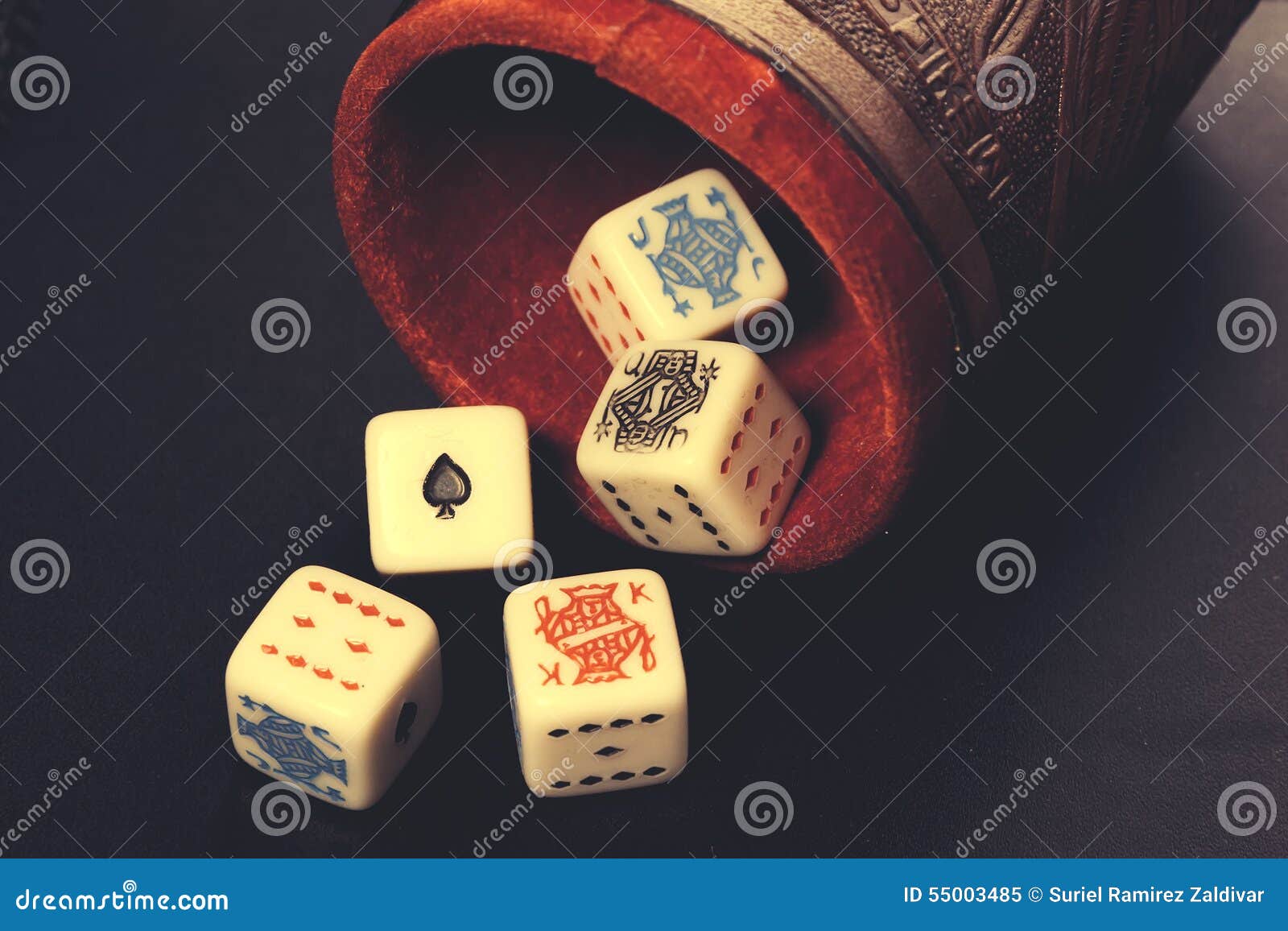 Dice stock image. Image of dice, counters, beaker, betting 55003485