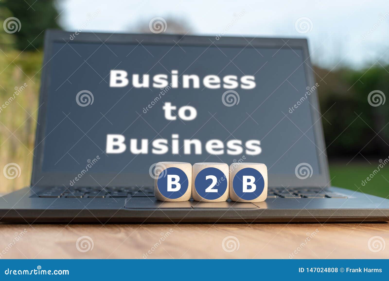 dice form the abbreviation `b2b`