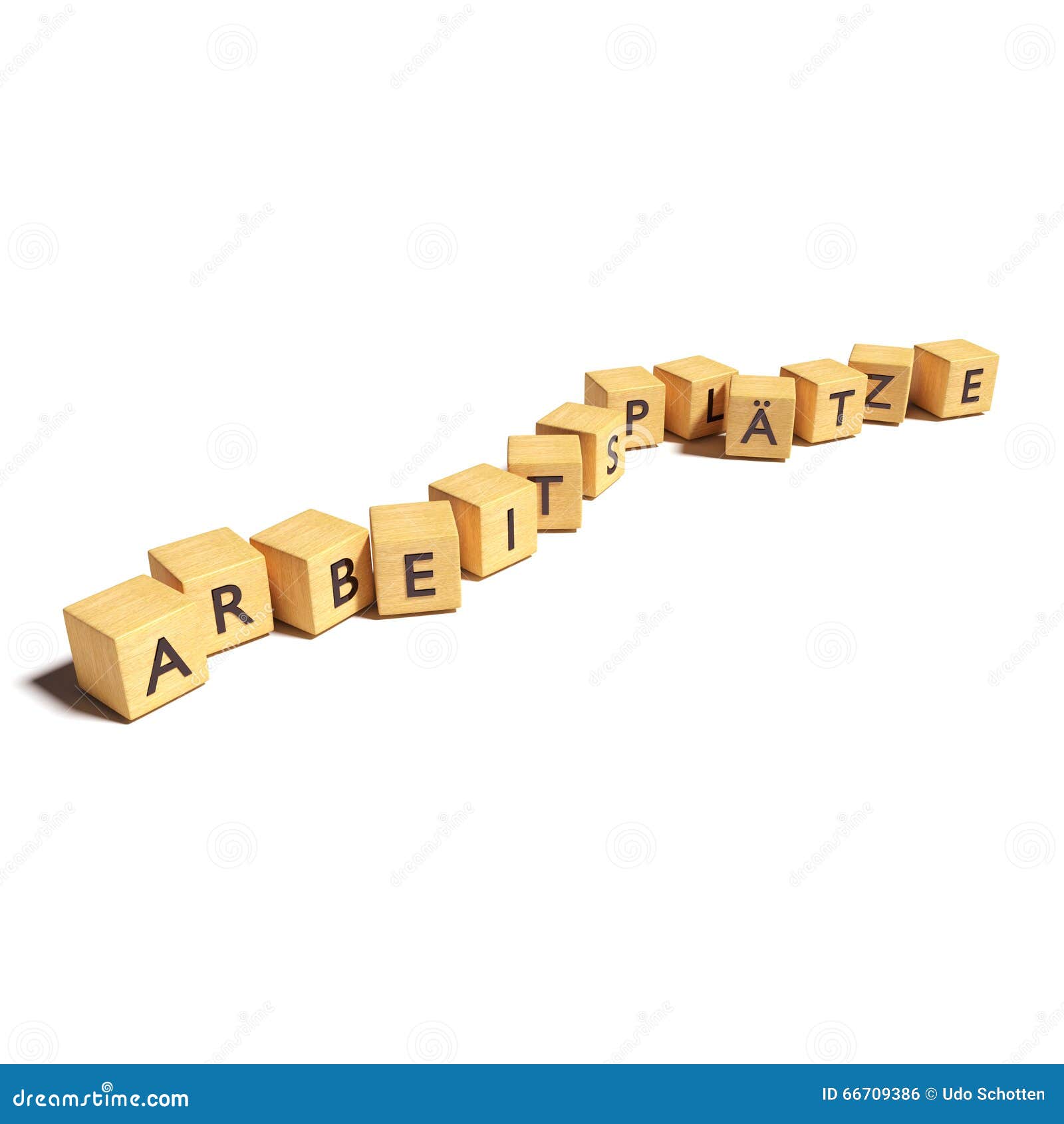 Dice with jobs stock photo. Image of regularly 66709386