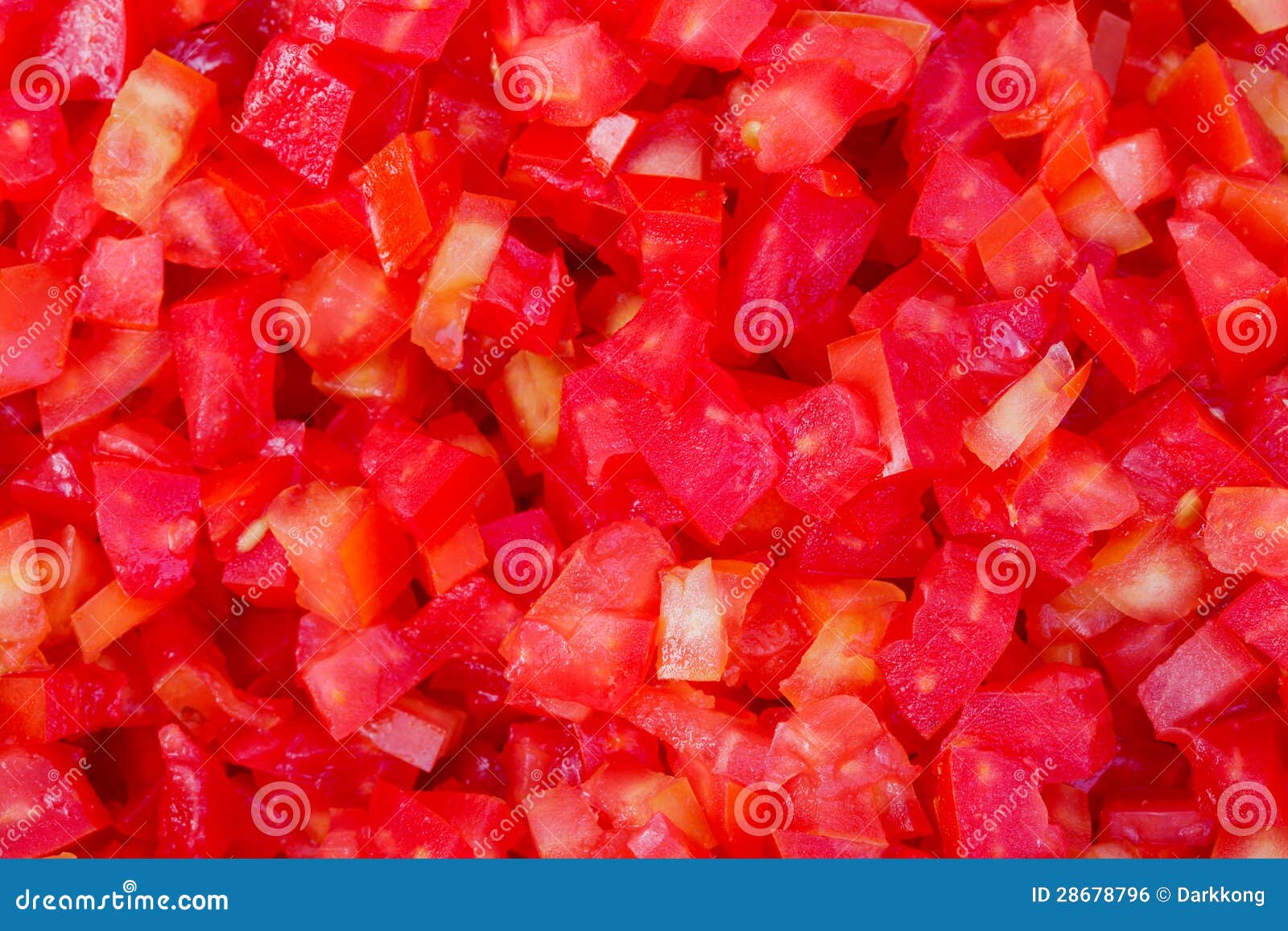 Dice tomato stock photo. Image of color, juicy, diced 28678796