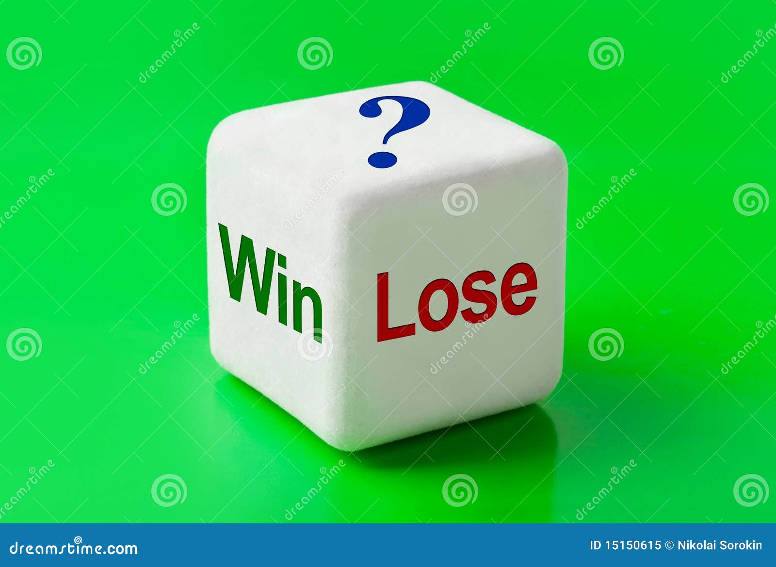dice with words win and lose