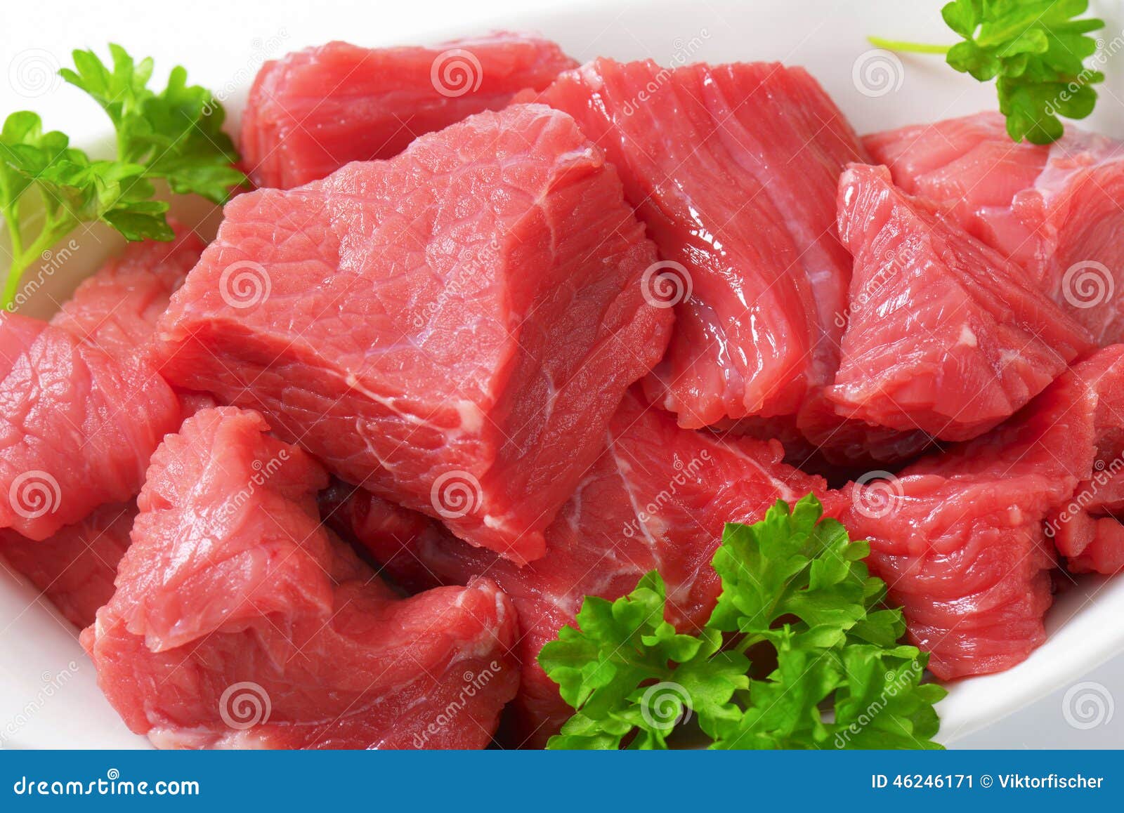 Diced beef stock image. Image of chunk, diced, meat, pieces 46246171
