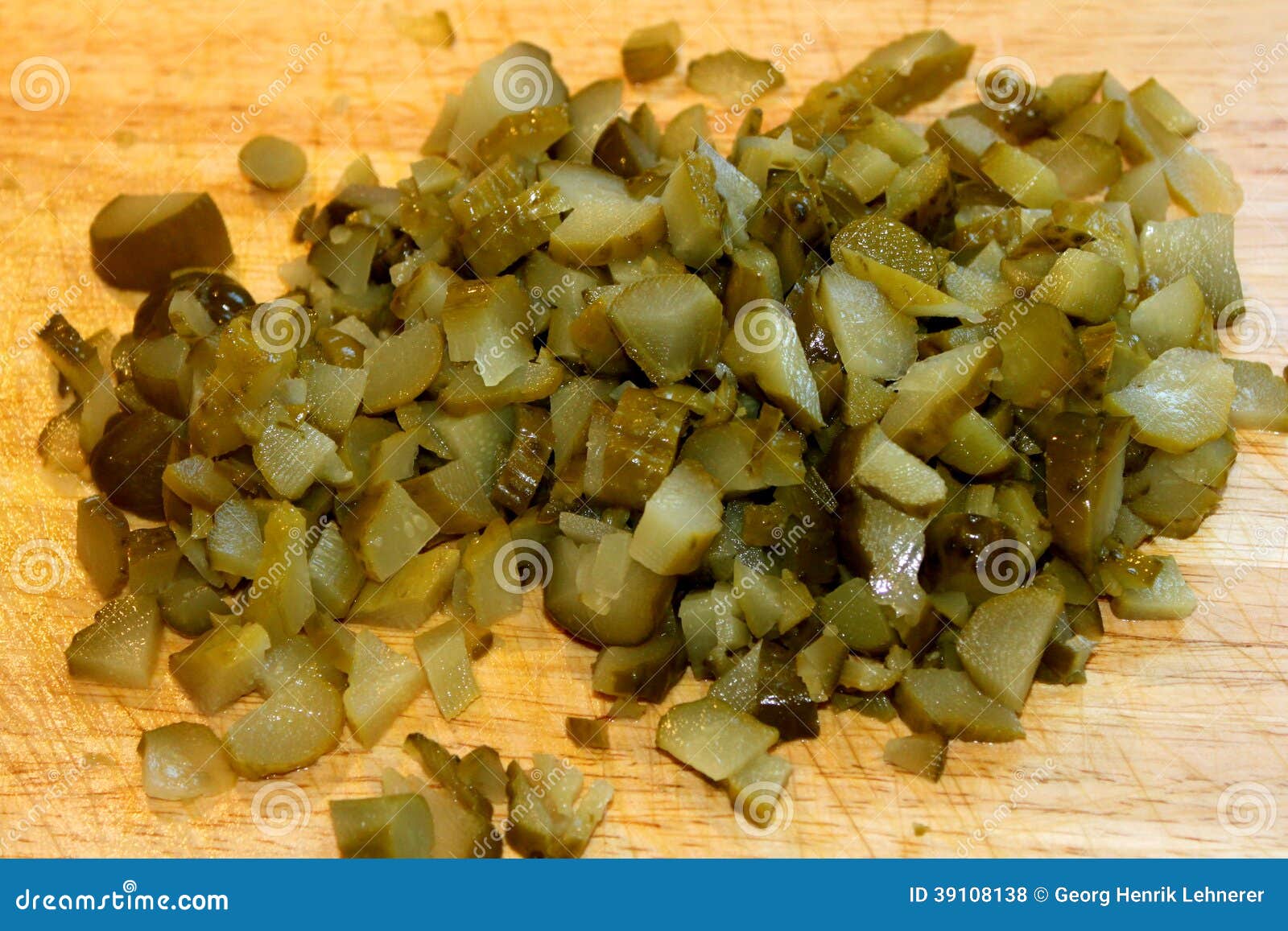 Diced Pickles stock photo. Image of pickles, slices, pile 39108138