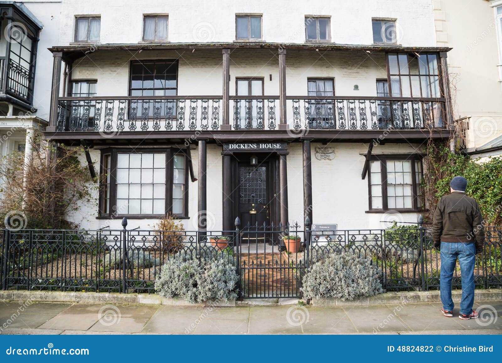 DickensHausMuseum, Broadstairs Redaktionelles Stockfotografie Bild