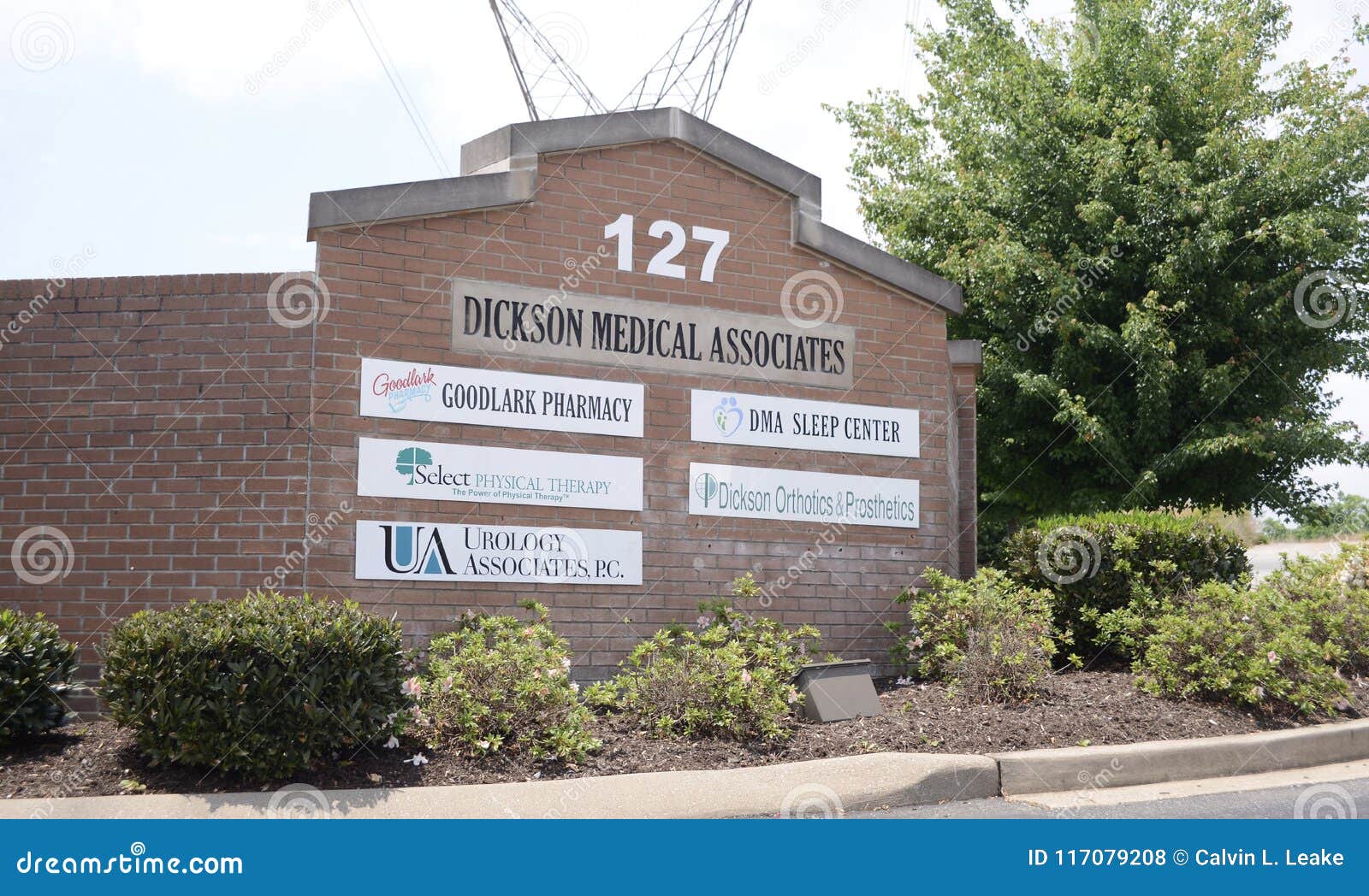 Dickson Medical Associates, Dickson, TN Foto de archivo editorial