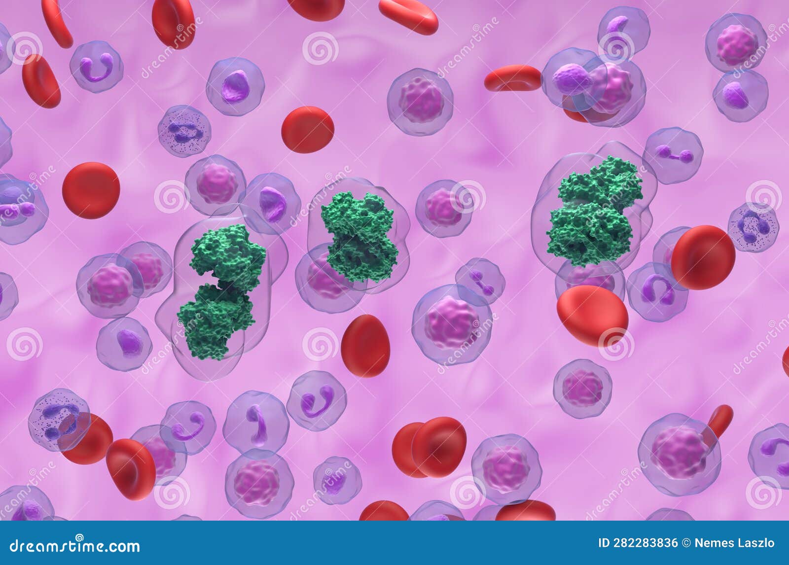 Diclofenac Molecules In The Blood Flow Isometric View 3d Illustration diclofenac-molecules-in-the-blood-flow-isometric-view-3d-illustration
