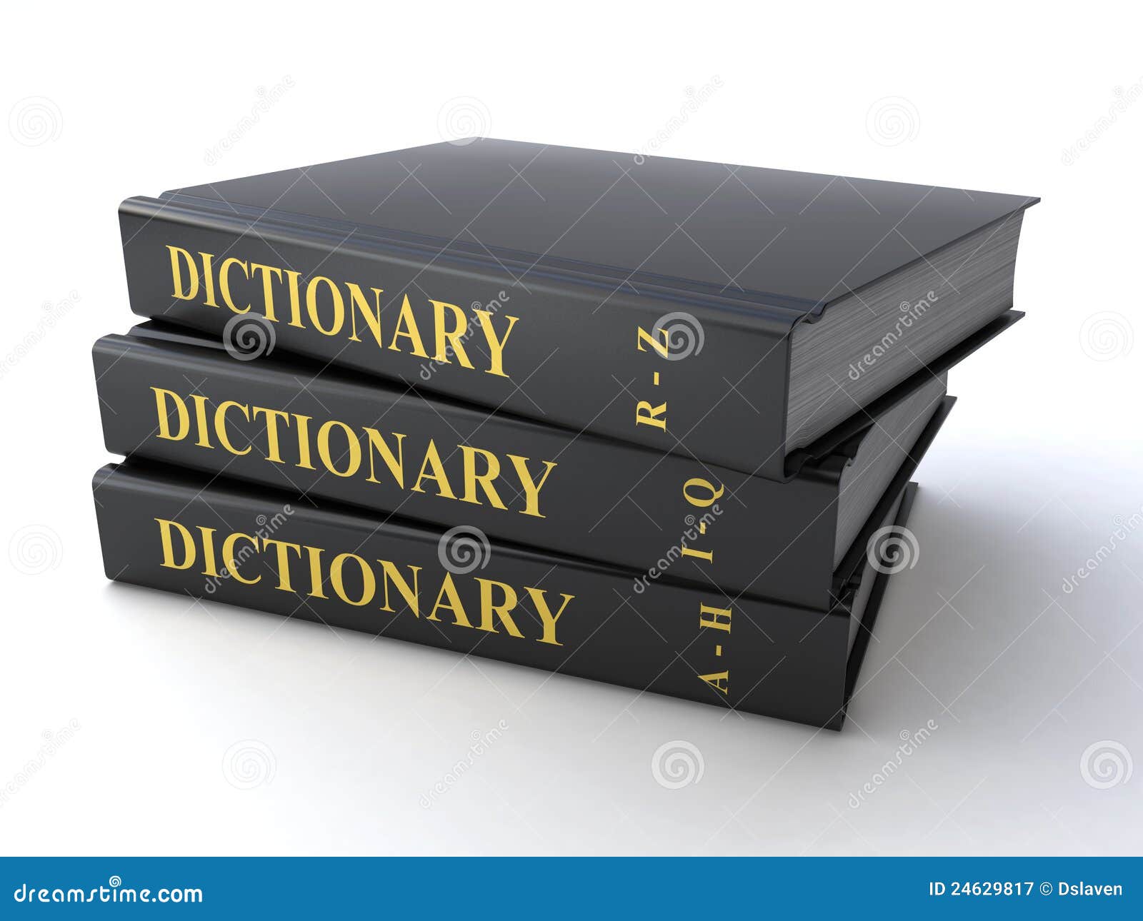 Dictionary stock illustration. Illustration of publish 24629817