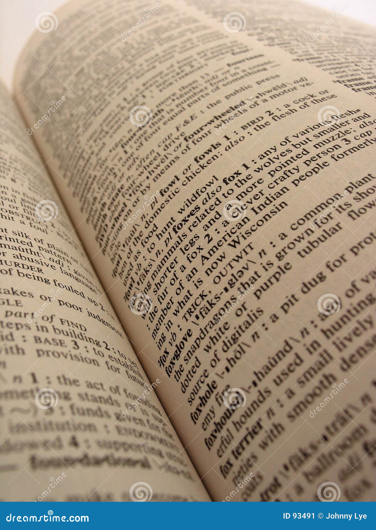 Dictionary Stock Image Image Of Help Pronunciation Meaning 93491