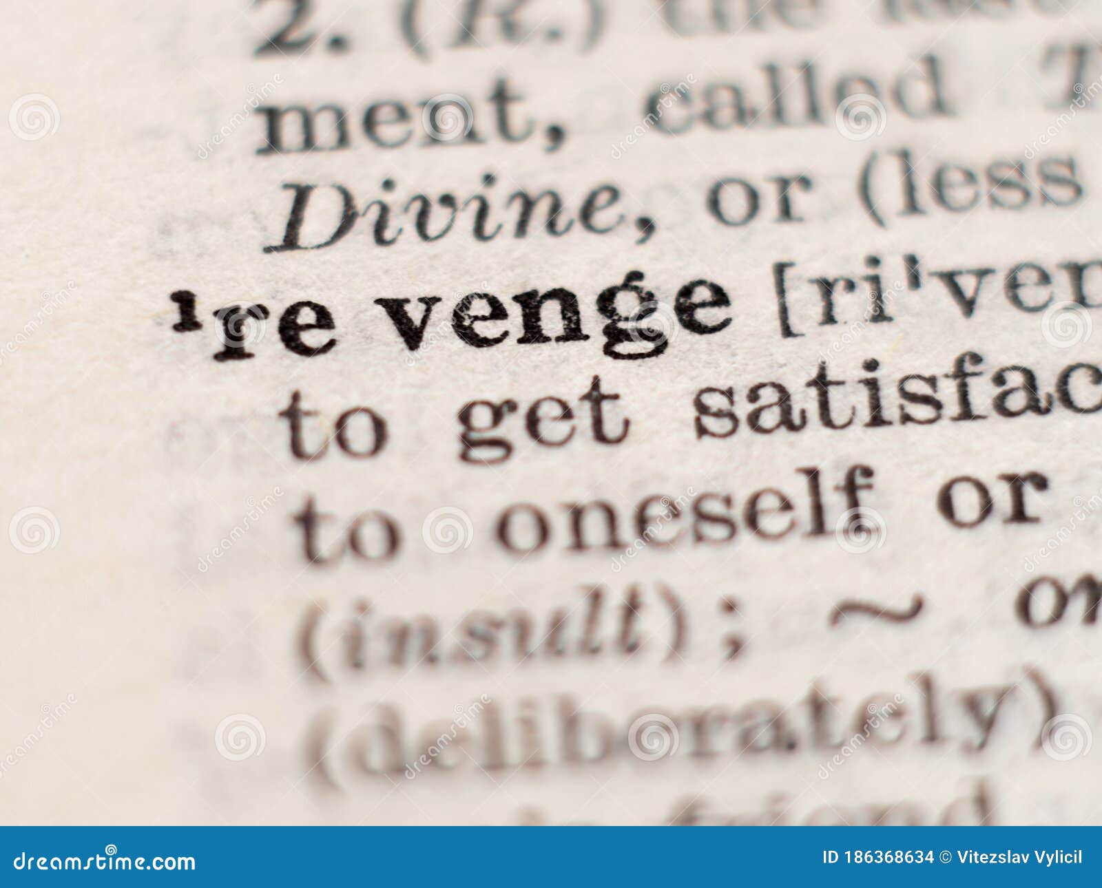 Vengeance Meaning and Alternate Words