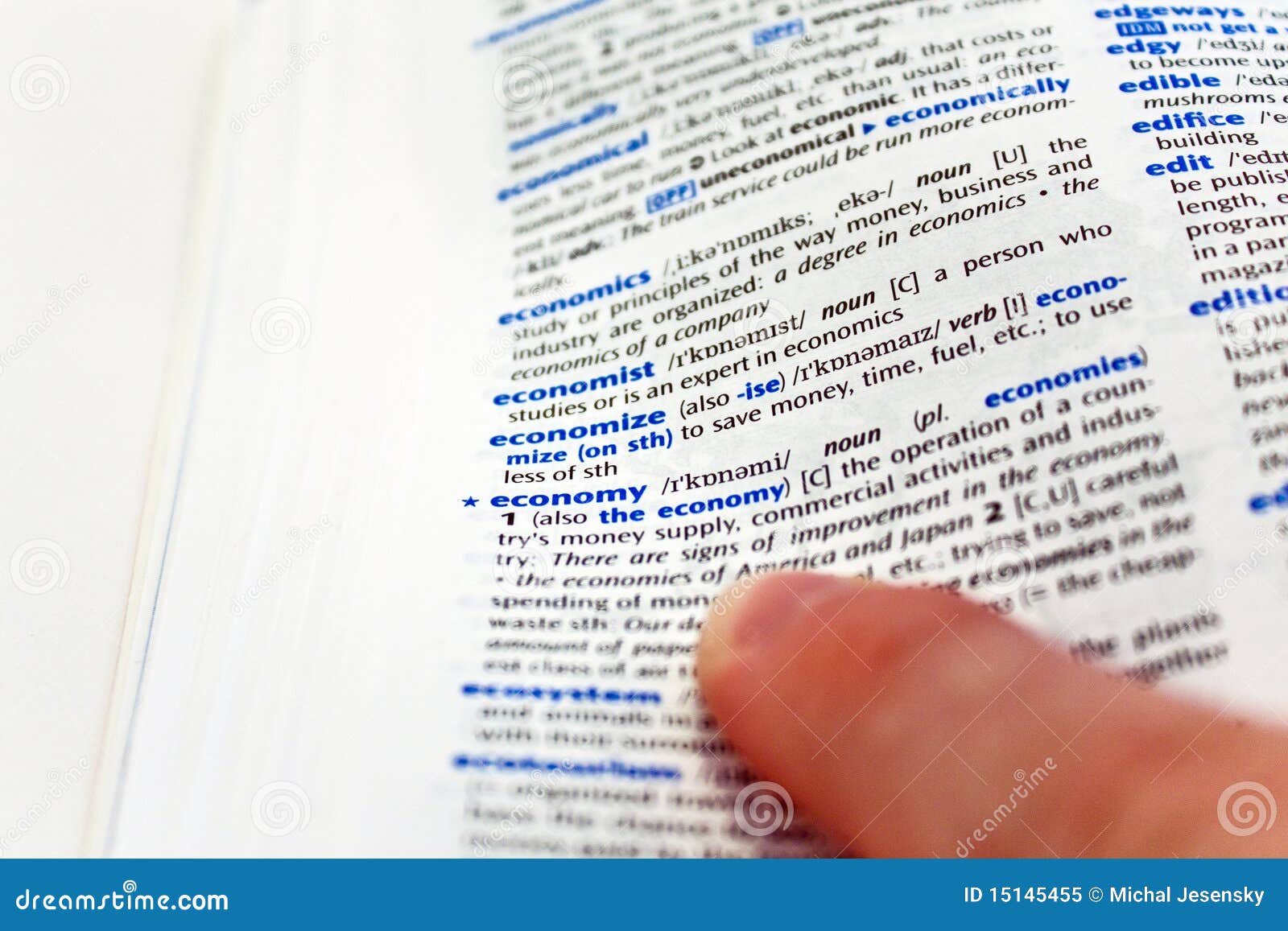 Dictionary Economy stock image. Image of leters, politics 15145455