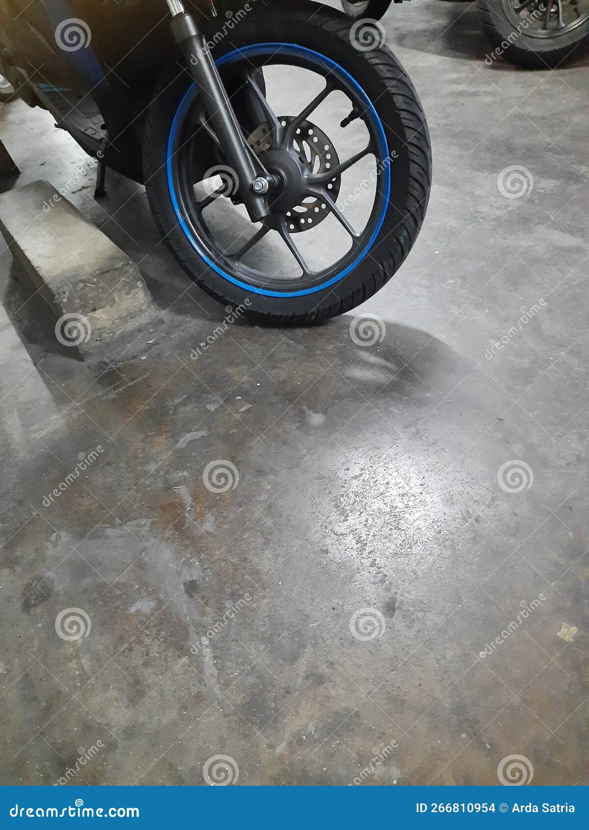 When Did the Blue Wheel Start Spinning Stock Photo Image of spinning