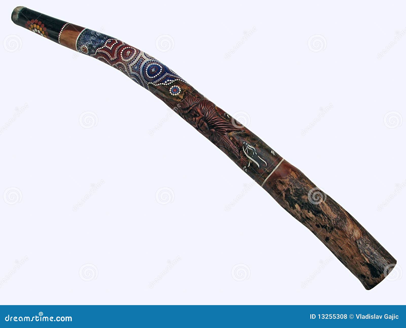 Didgeridoo stock photo. Image wind, australian, authentic
