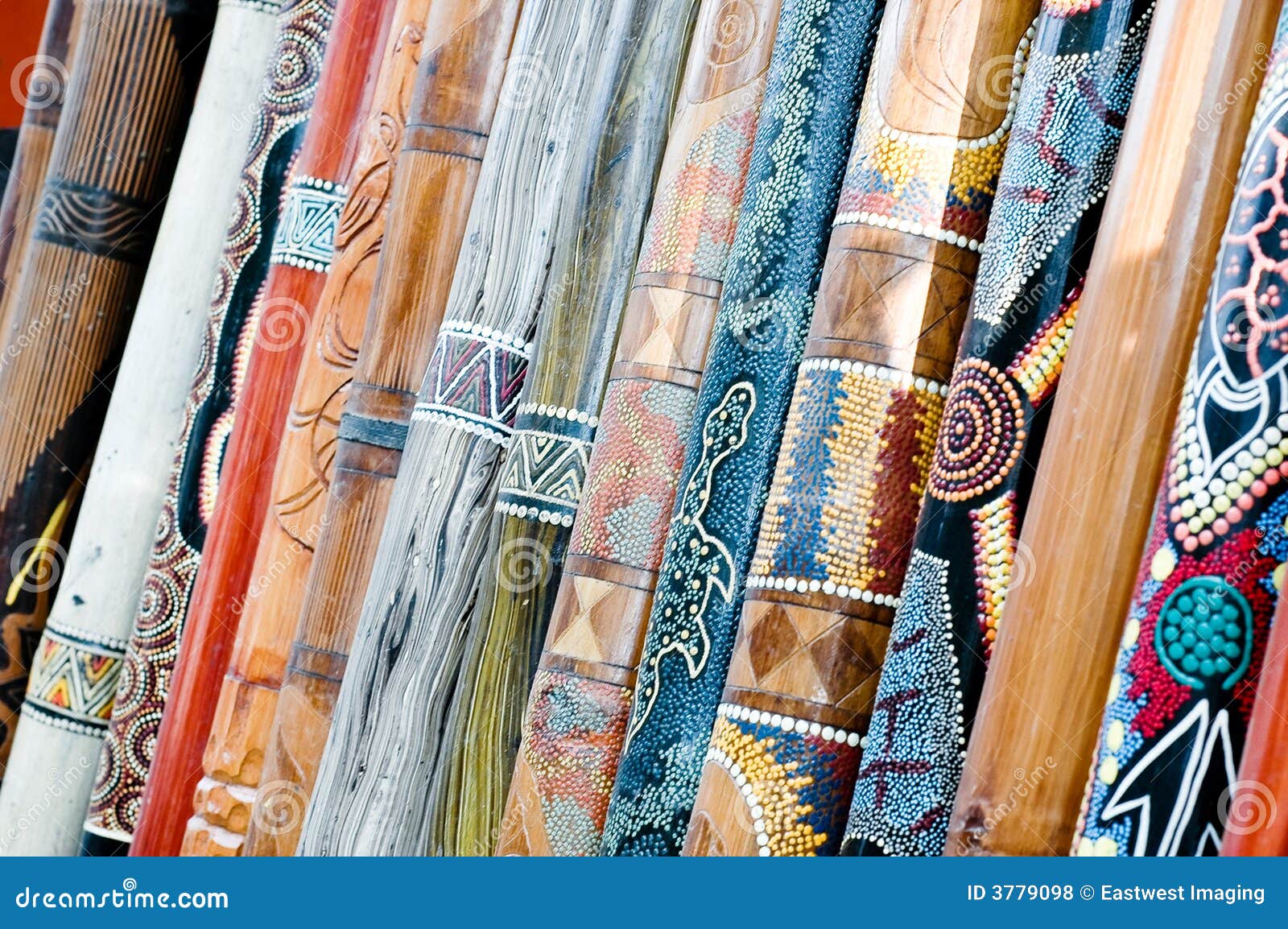 Didgeridoos En La Visualización Foto de archivo Imagen de didgeridoo