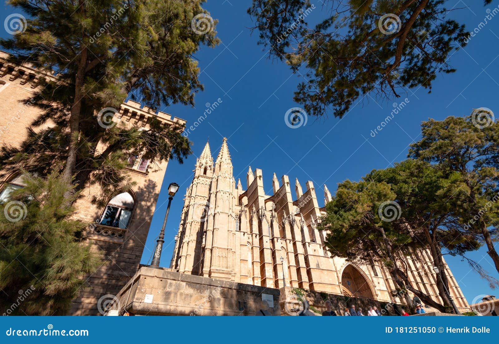 kathedrale von palma de mallorca, spanien