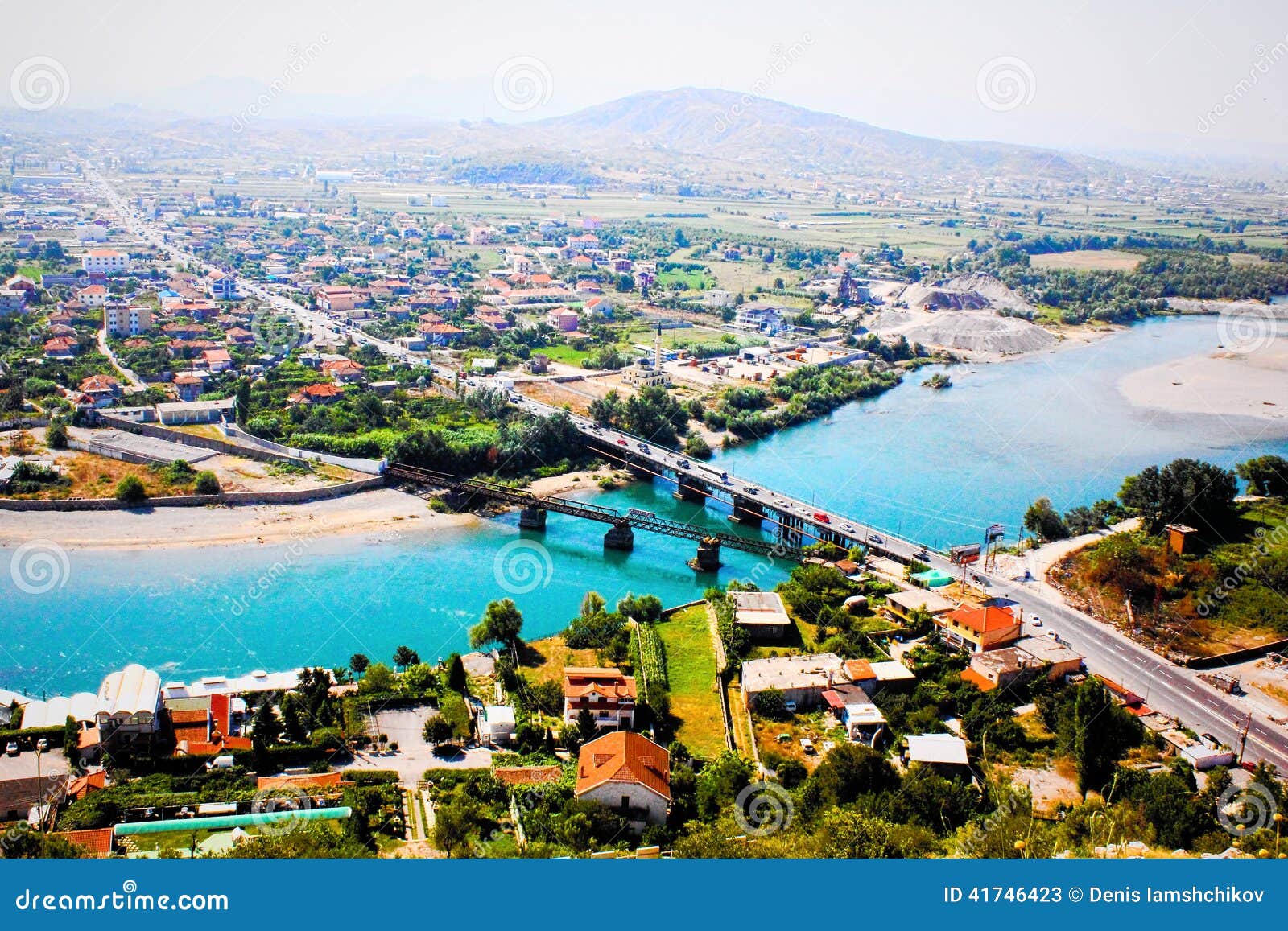 Die Landschaft Von Albanien Stockbild Bild von ansicht, ruinen 41746423