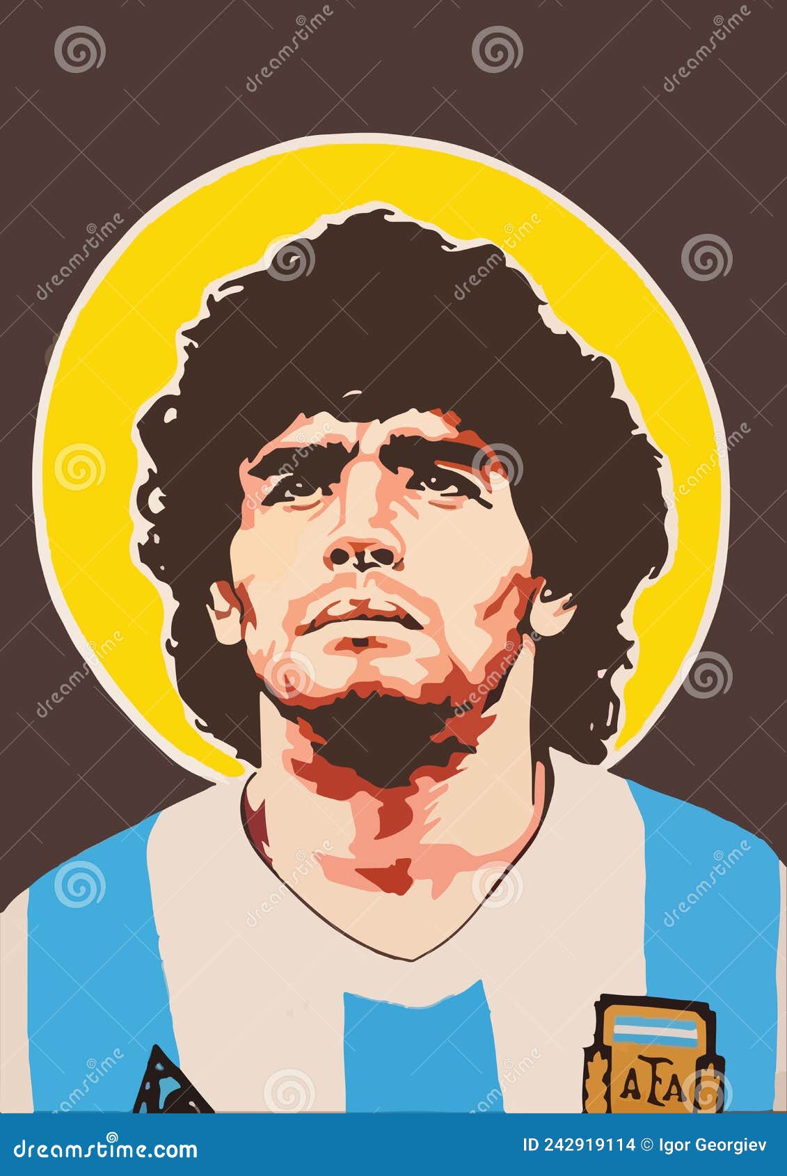 Diego Maradona  Football Legend  Sports Art Poster  Framed Prints by  Joel Jerry  Buy Posters Frames Canvas  Digital Art Prints  Small  Compact Medium and Large Variants