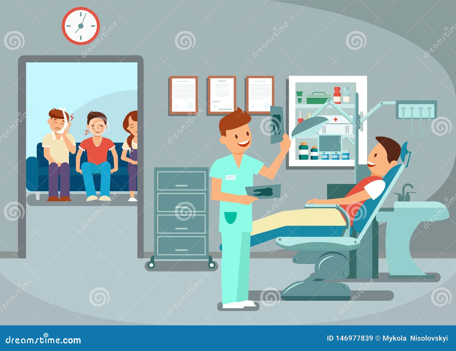 Dientes Examen, Dentista Visit Flat Illustration Ilustración del Vector - Ilustración de problema, sentada: 146977839 Dientes Examen, Dentista Visit Flat Illustration Ilustración del Vector - Ilustración de problema, sentada: 146977839