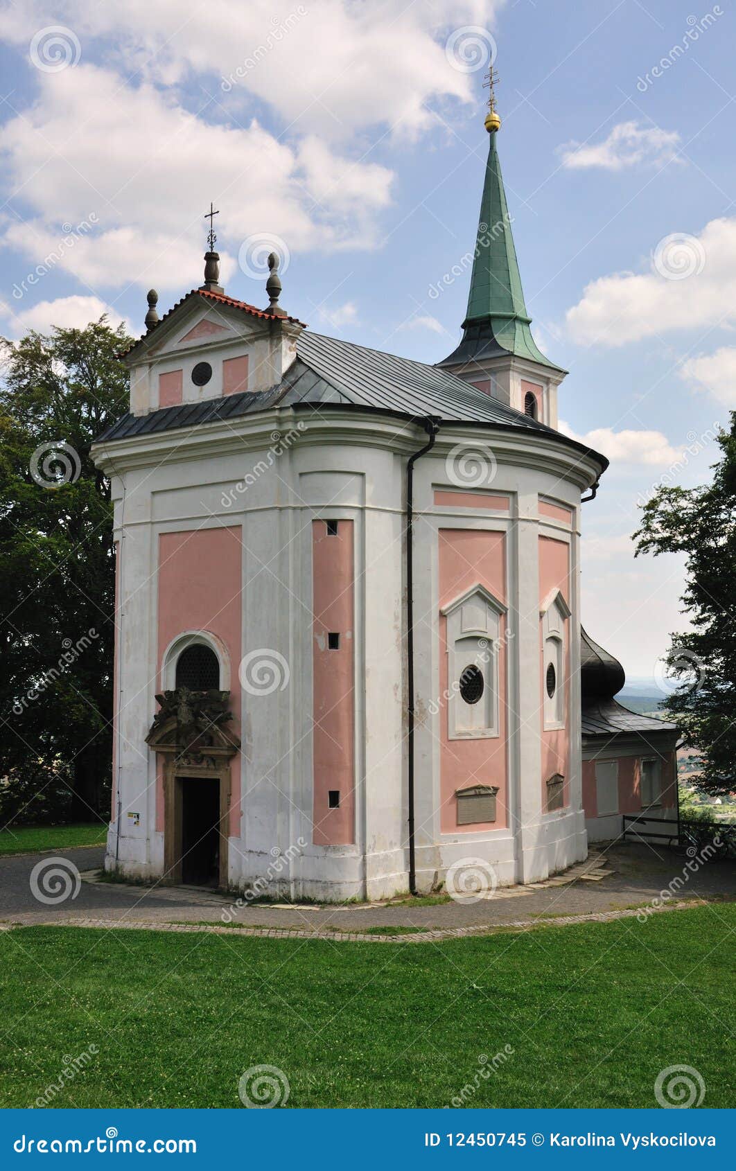 dienzenhofer - church sv. magdalene at skalka