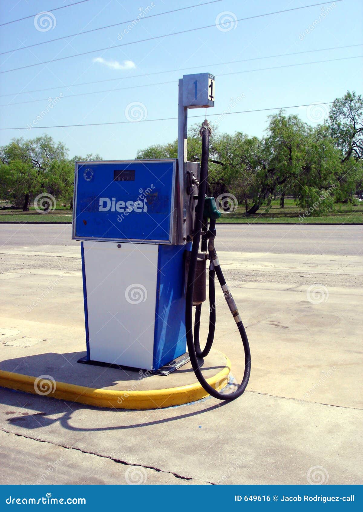 Diesel pump stock photo. Image of price, station, generic 649616