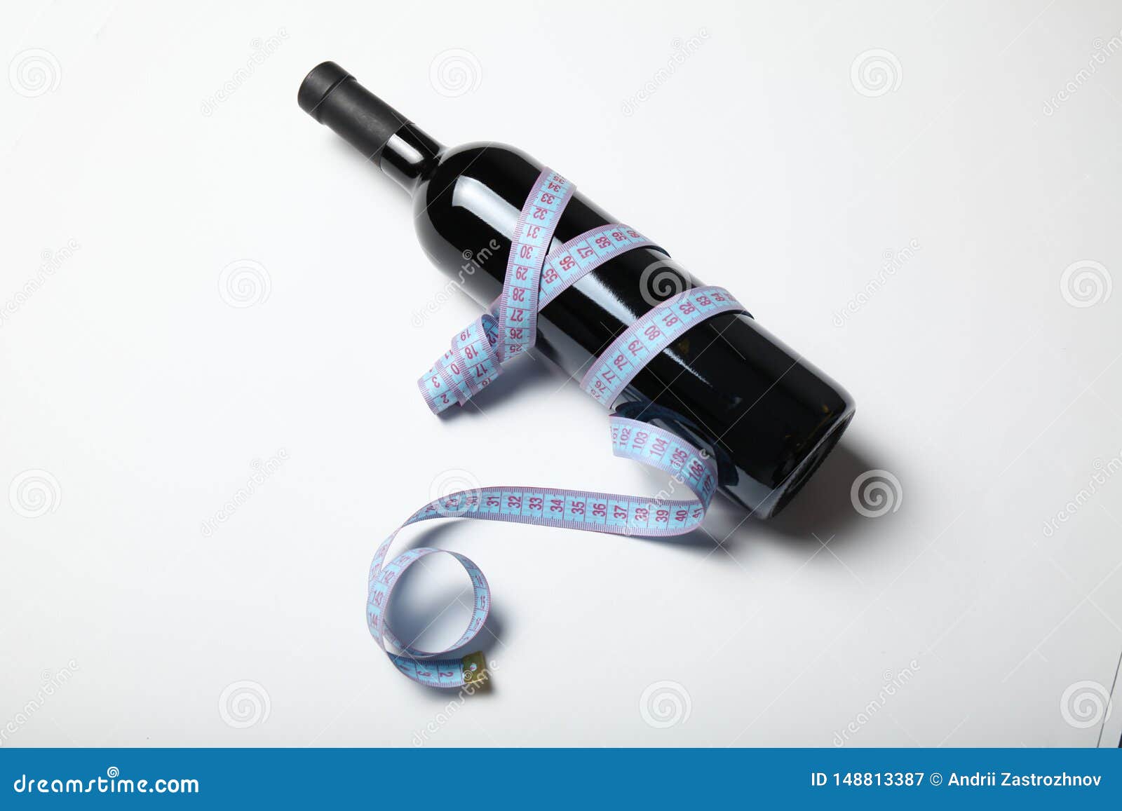 Diet of Red Wine Causes Weight Loss, the Concept Stock Image Image of