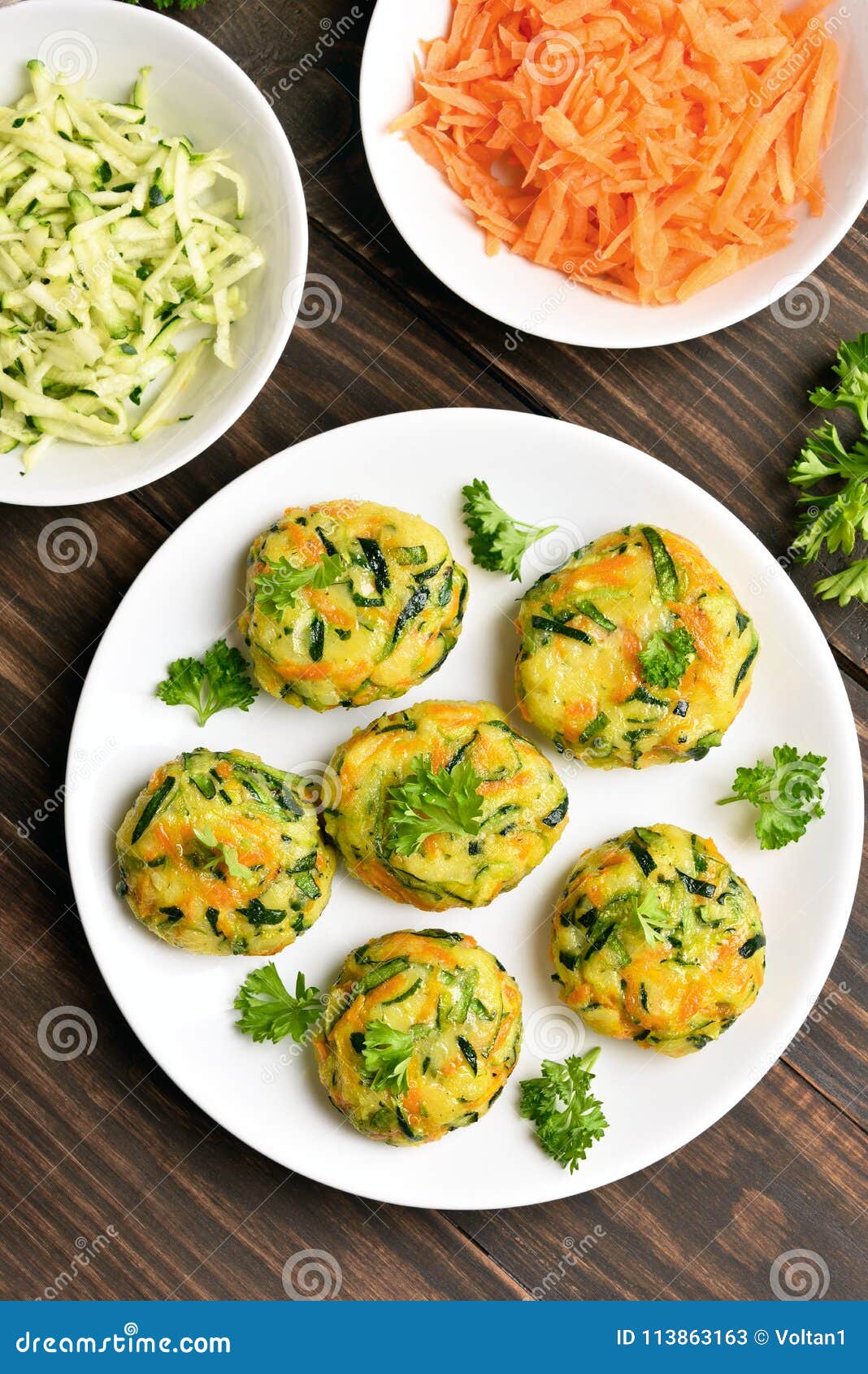 Diet vegetable cutlet stock image. Image of garnish - 113863163