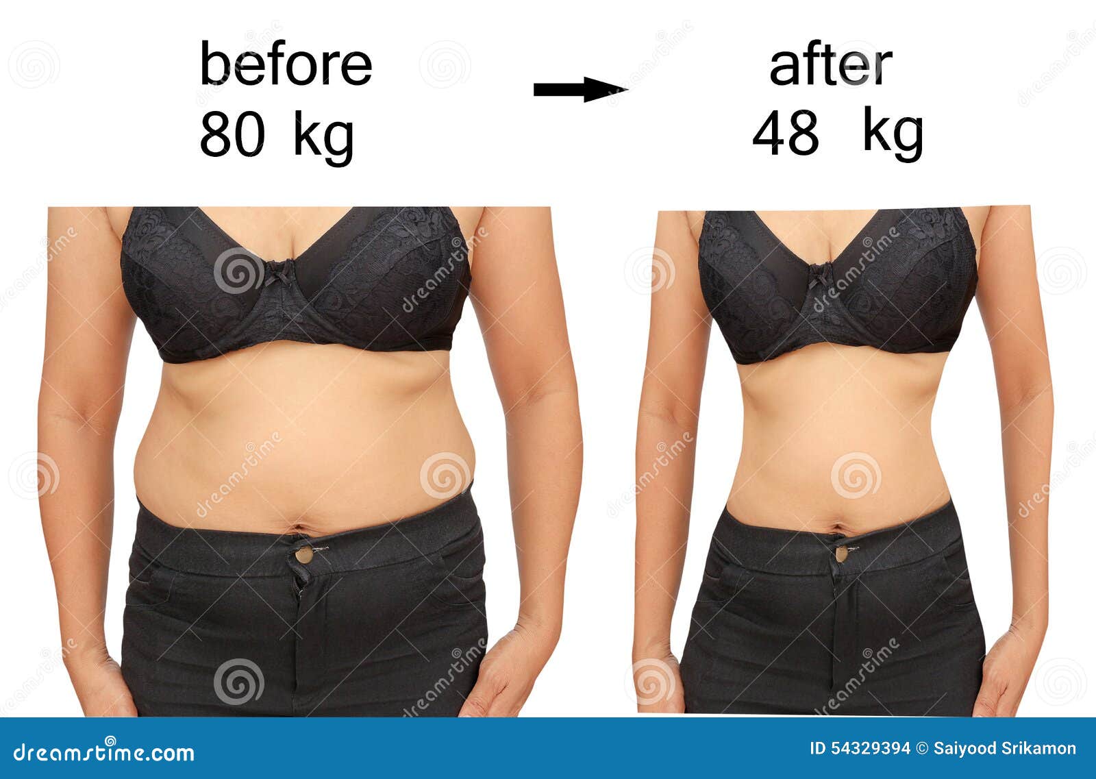 After A Diet Stock Photo Image Of Overweight Healthy 54329394