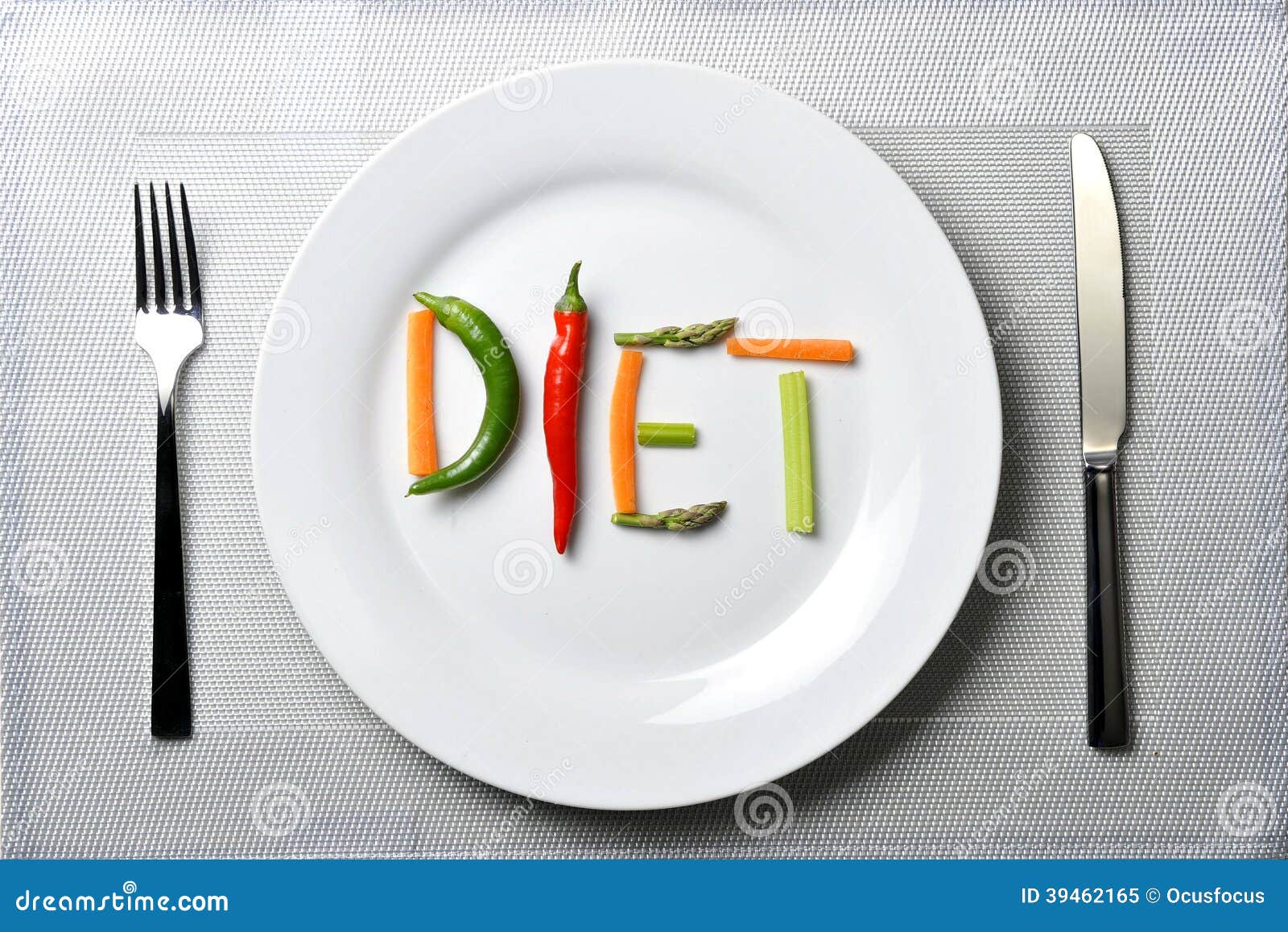 diet written with vegetables in healthy nutrition concept