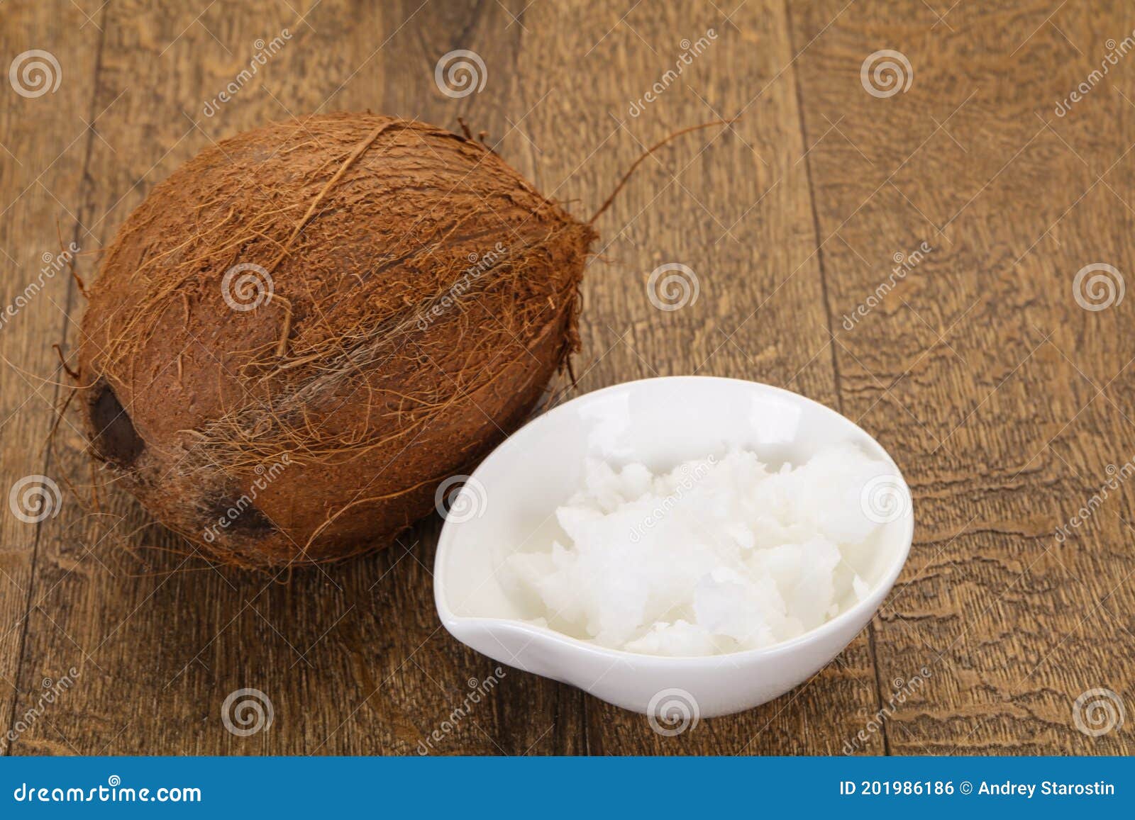 Dietary Coconut Oil in the Bowl Stock Photo Image of white, healthy