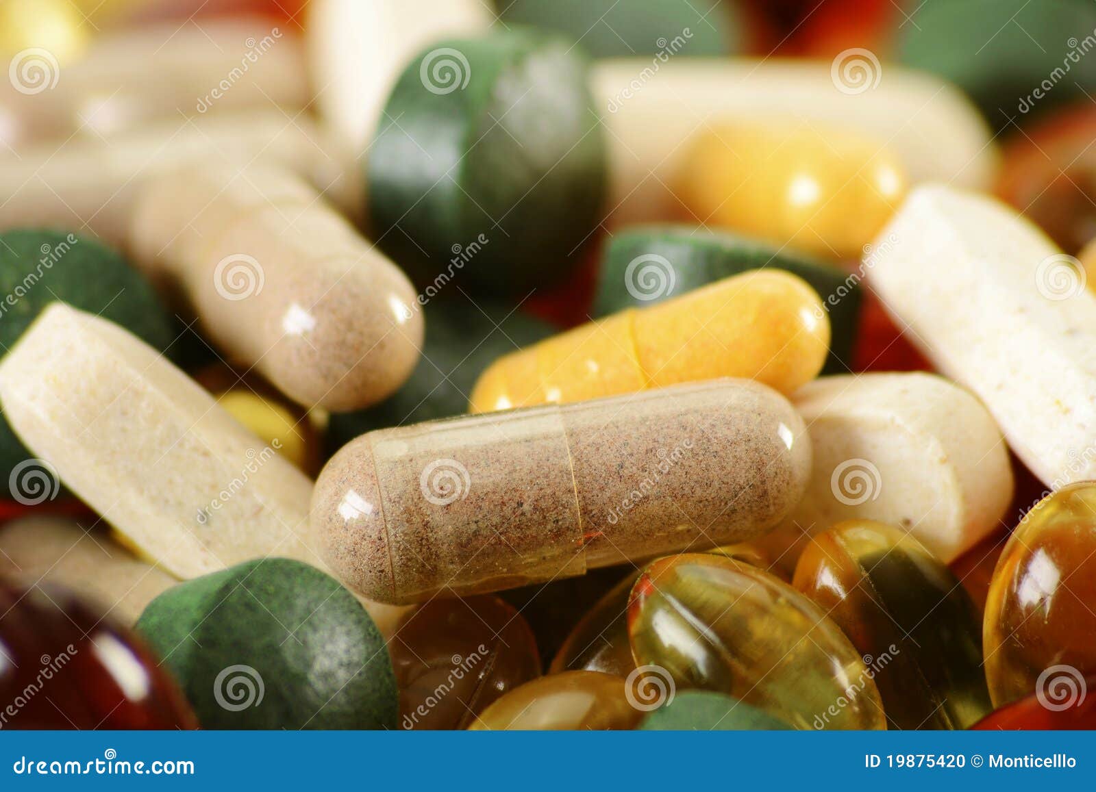 Dietary Supplement Capsules and Tablets Stock Photo Image of nutrient, human 19875420