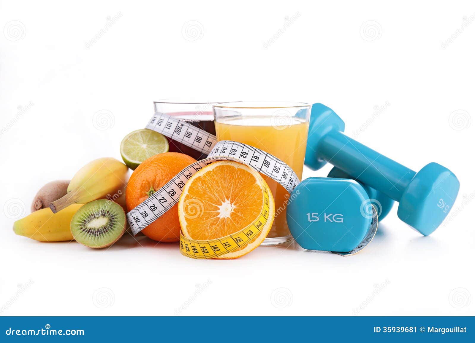 Dieting Fruit Juice Isolated Stock Image - Image of breakfast, orange