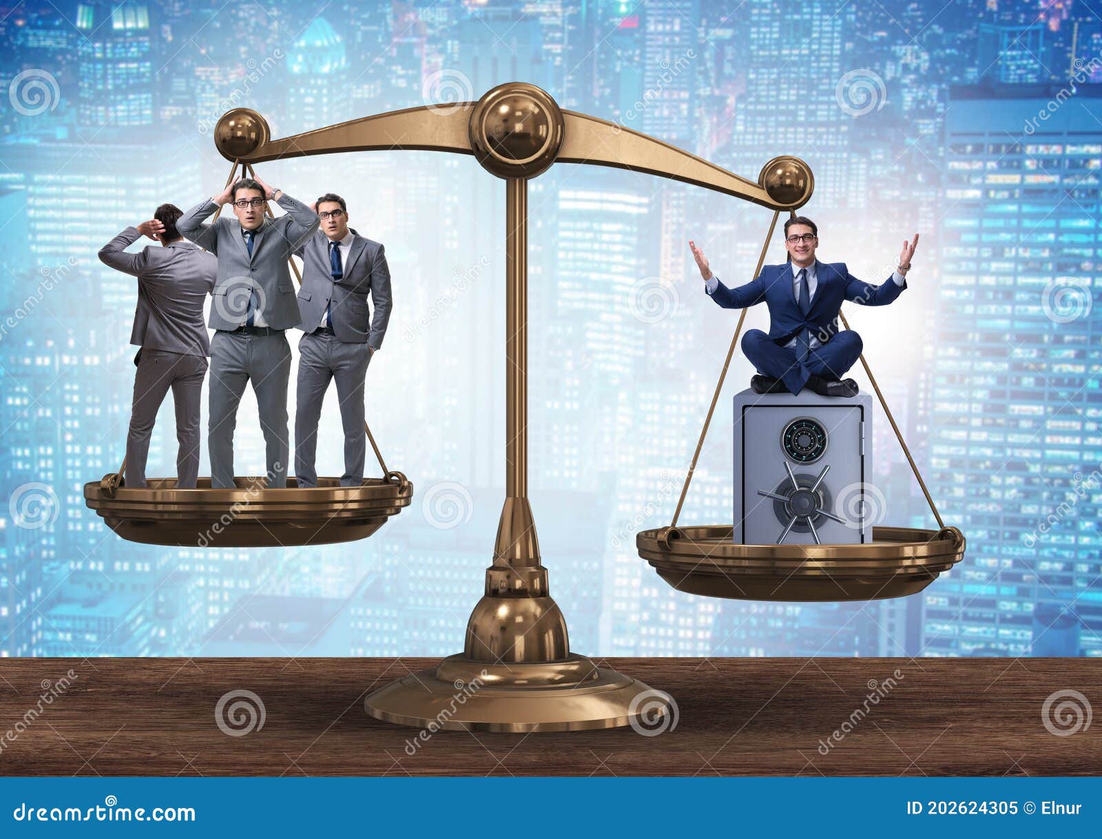 The Difference Between Rich And Poor People Stock Photography The Difference Between Rich And Poor People Stock Photography