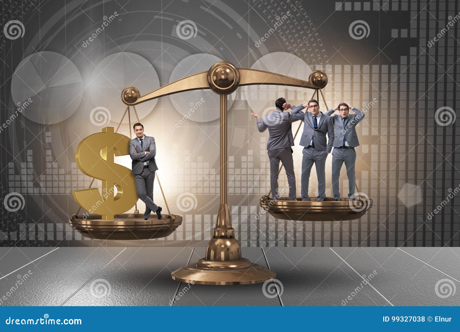The Difference Between Rich And Poor People Stock Photography The Difference Between Rich And Poor People Stock Photography