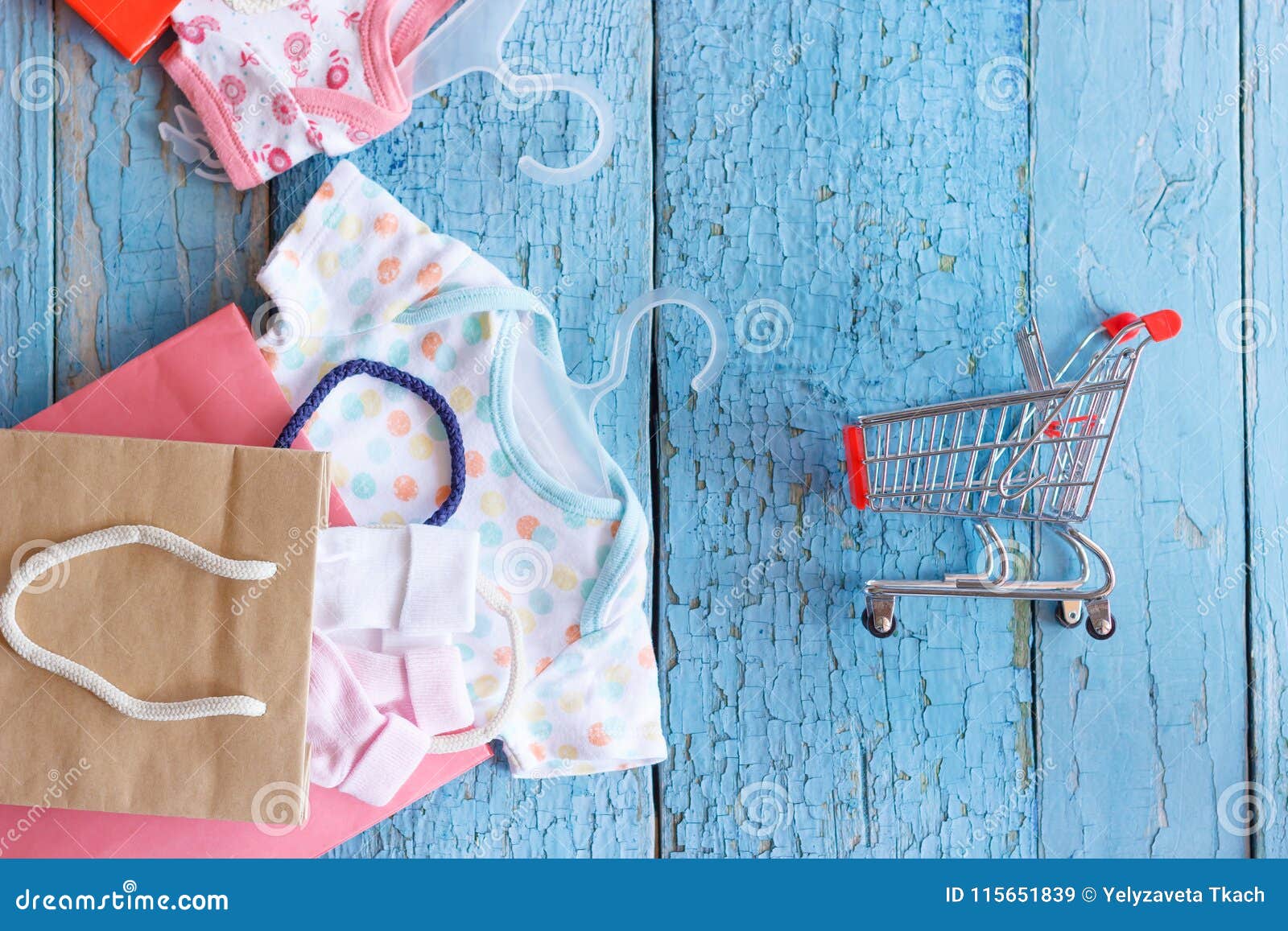 newborn shopping cart