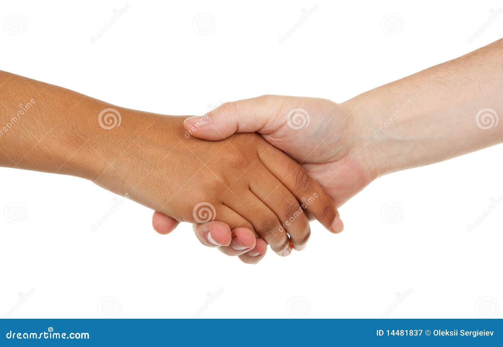 different color hands