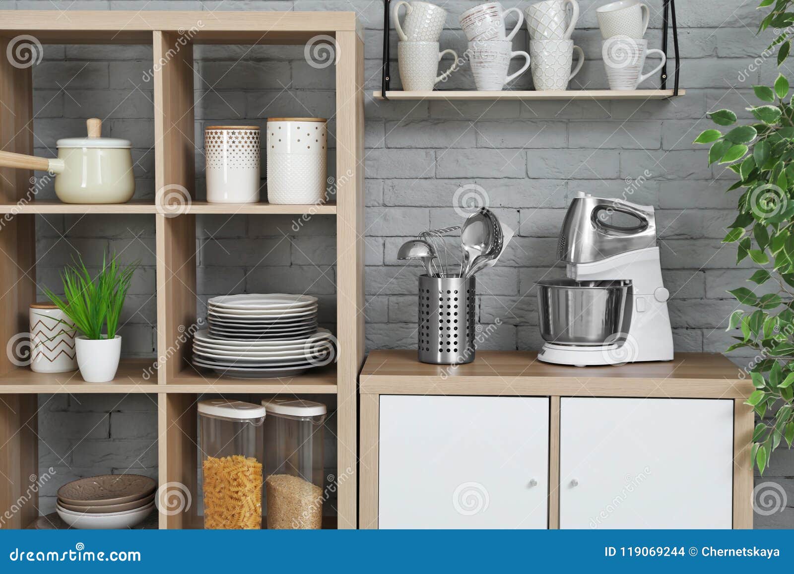 Different Cooking Utensils and Dishes Stock Photo Image of