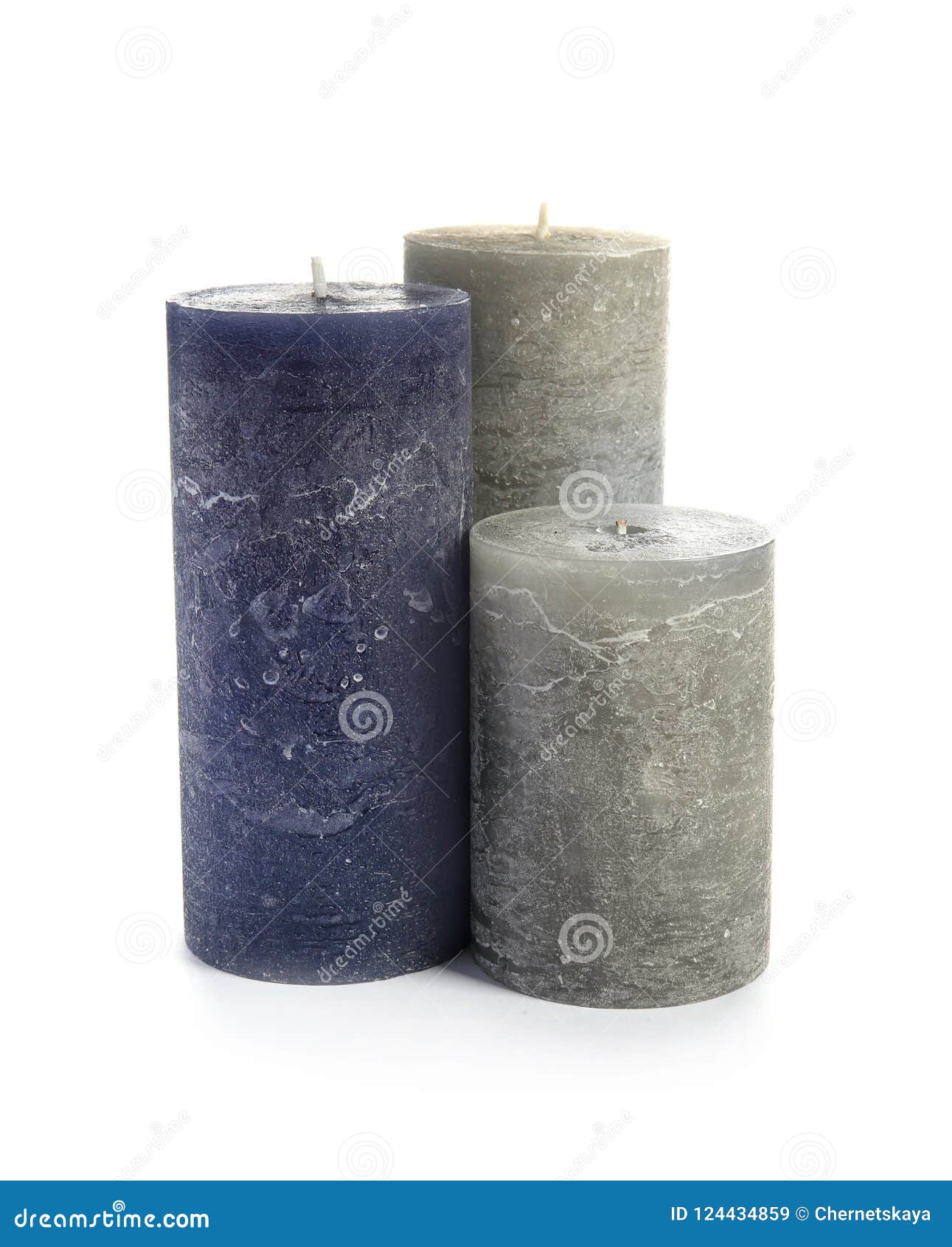Different Decorative Wax Candles Stock Image Image of luxury, element