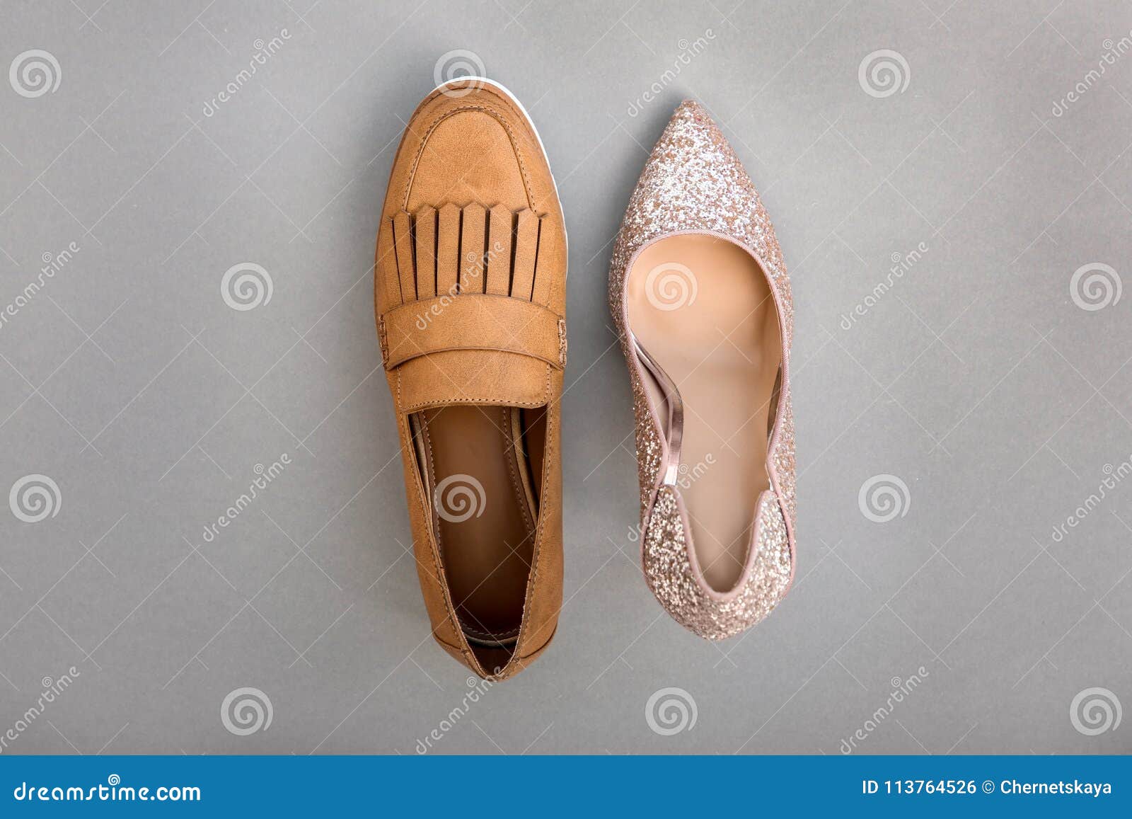 Different female shoes stock photo. Image of high, modern - 113764526