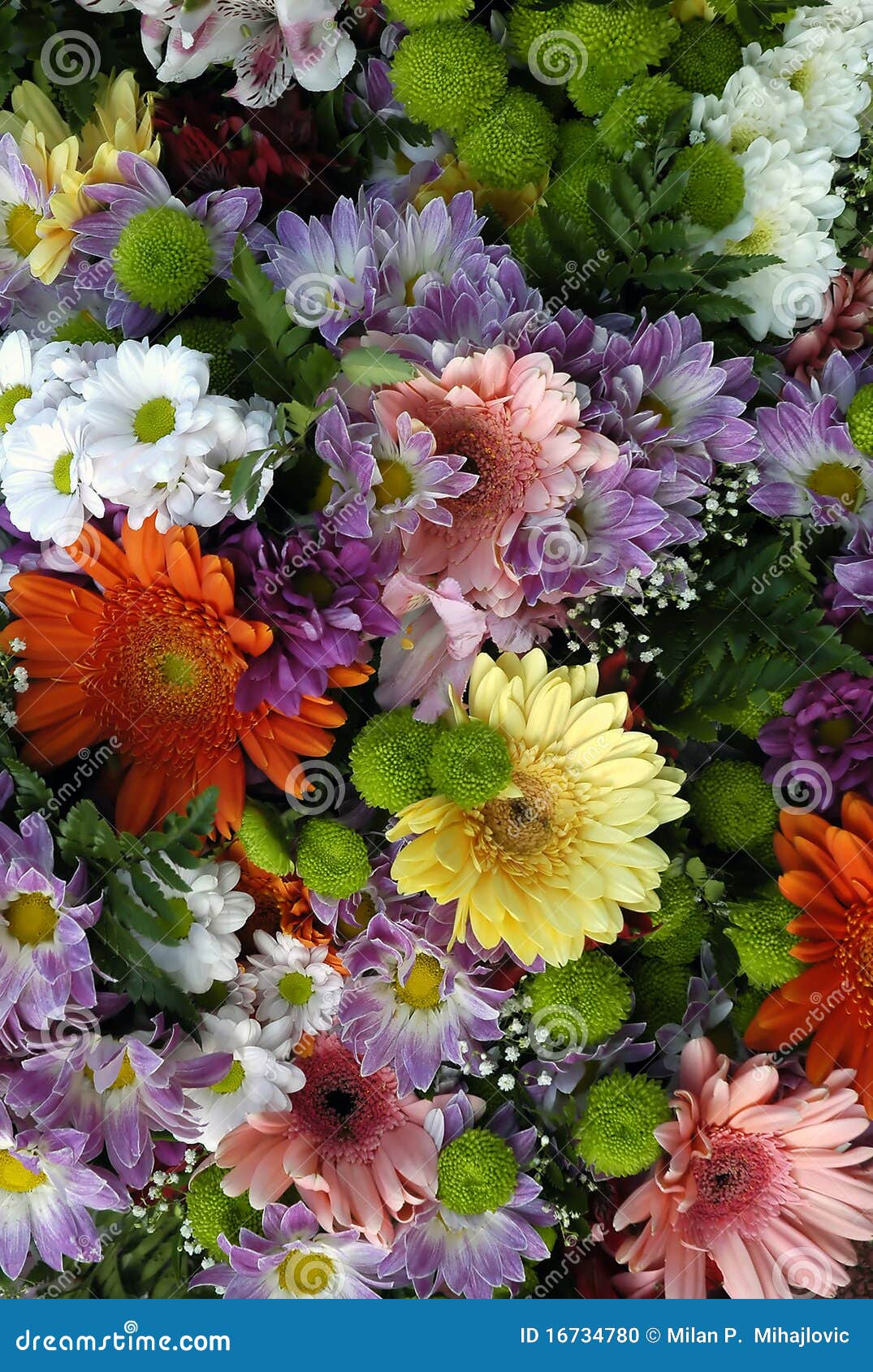 Different Flower Bouquet Stock Photo - Image: 16734780