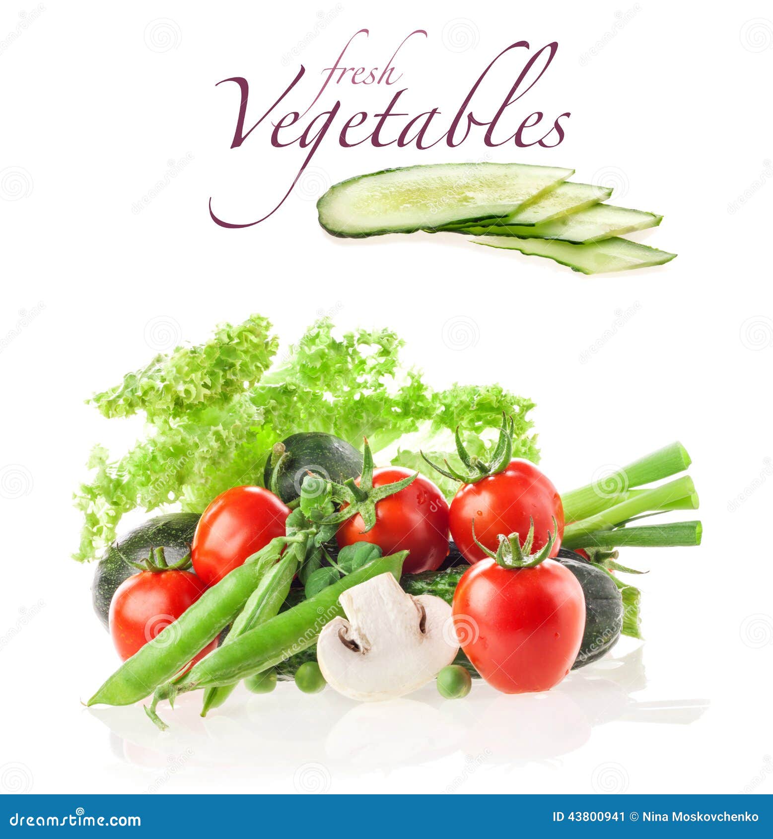 Different fresh vegetables stock image. Image of food - 43800941