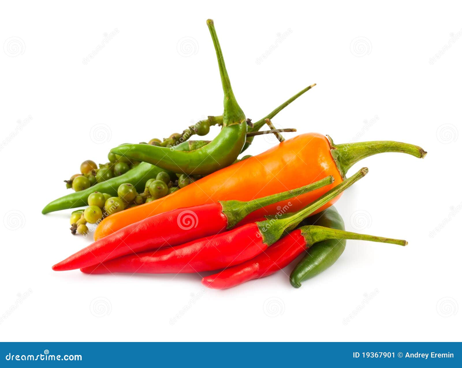 Different Types Hot Pepper