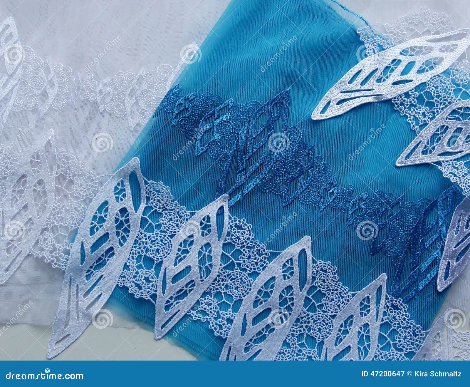 Different Kinds of Lace Materials and Textures Stock Image Image of
