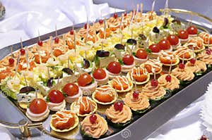 Different Light Snack Stock Photo Image Of Dishware 11900132