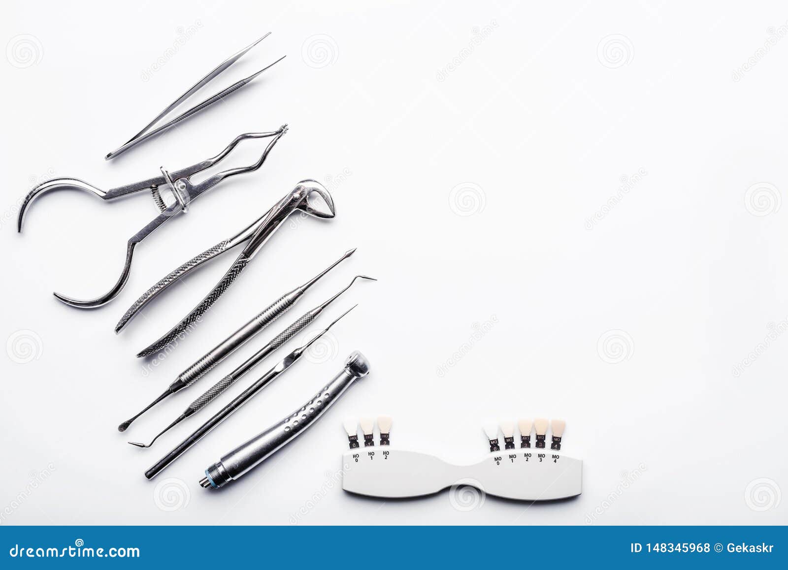 Different Metal Medical Tools Isolated Stock Photo Image of medic