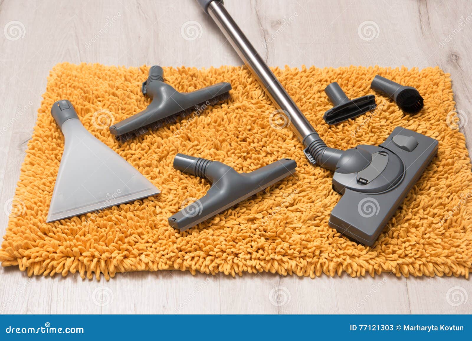 Different Nozzles for the Modern Vacuum Cleaner. Stock Image Image of