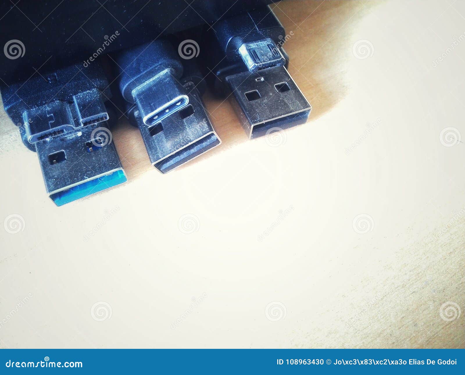 Different Organized USB Cables Stock Photo Image of computer, drive