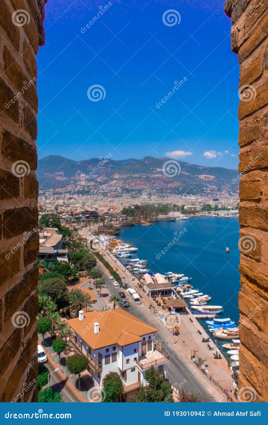 different photos of the beautiful coastal city of alanya