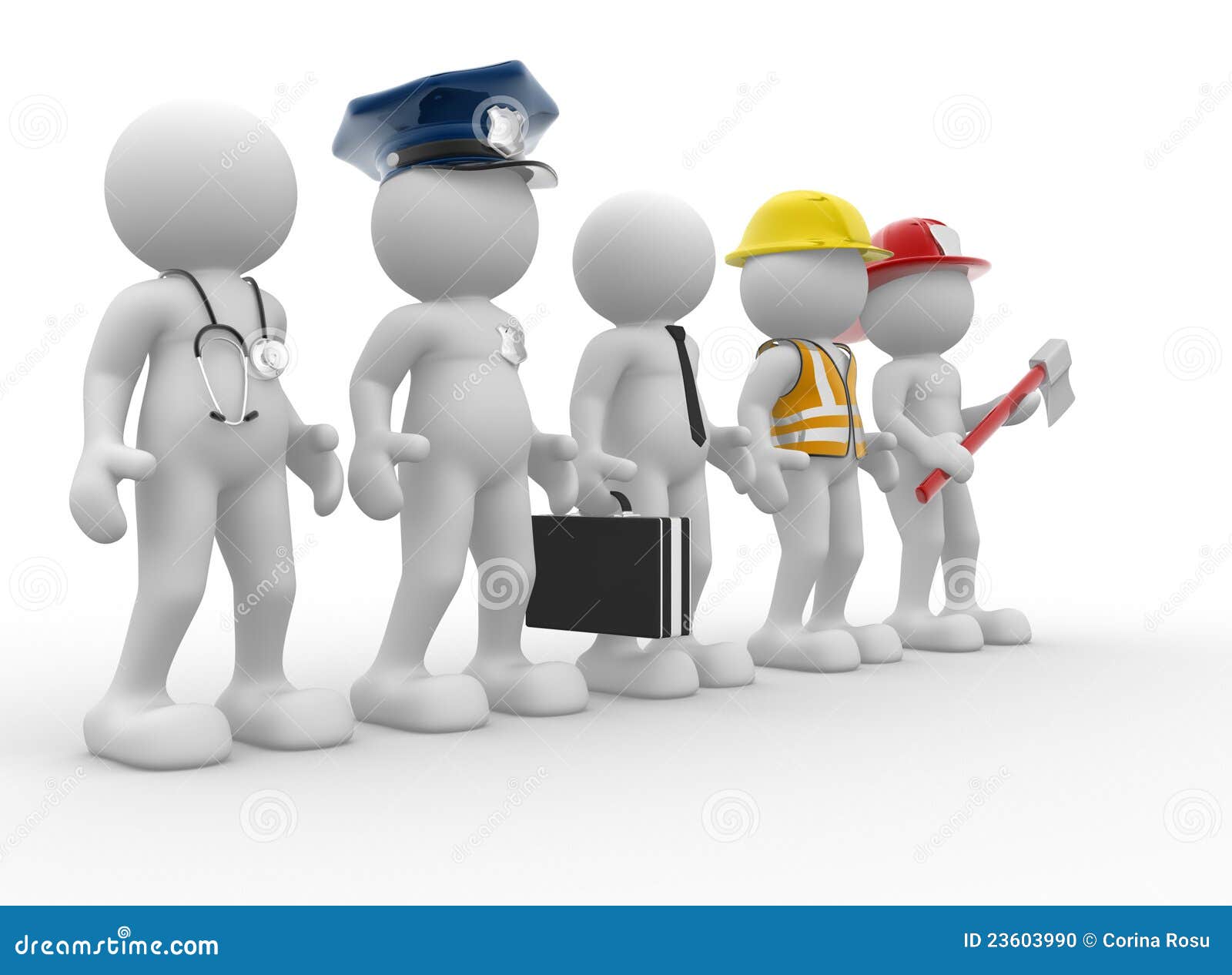 Different Professions Stock Photo - Image: 23603990