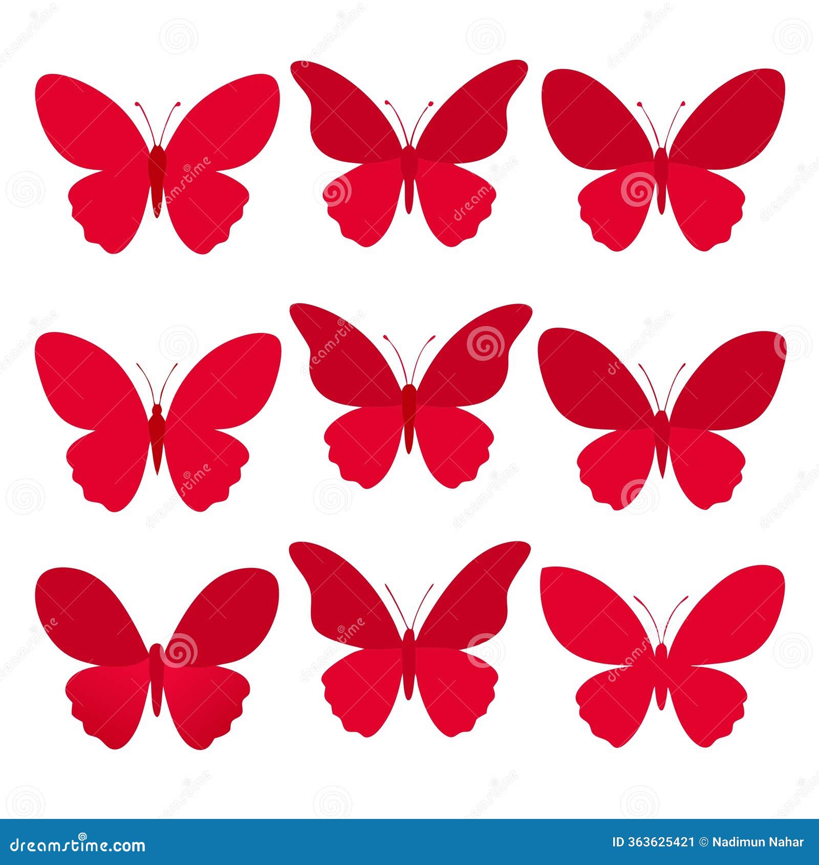 Butterfly Patterns Royalty Free Stock Image CartoonDealer com #294286648