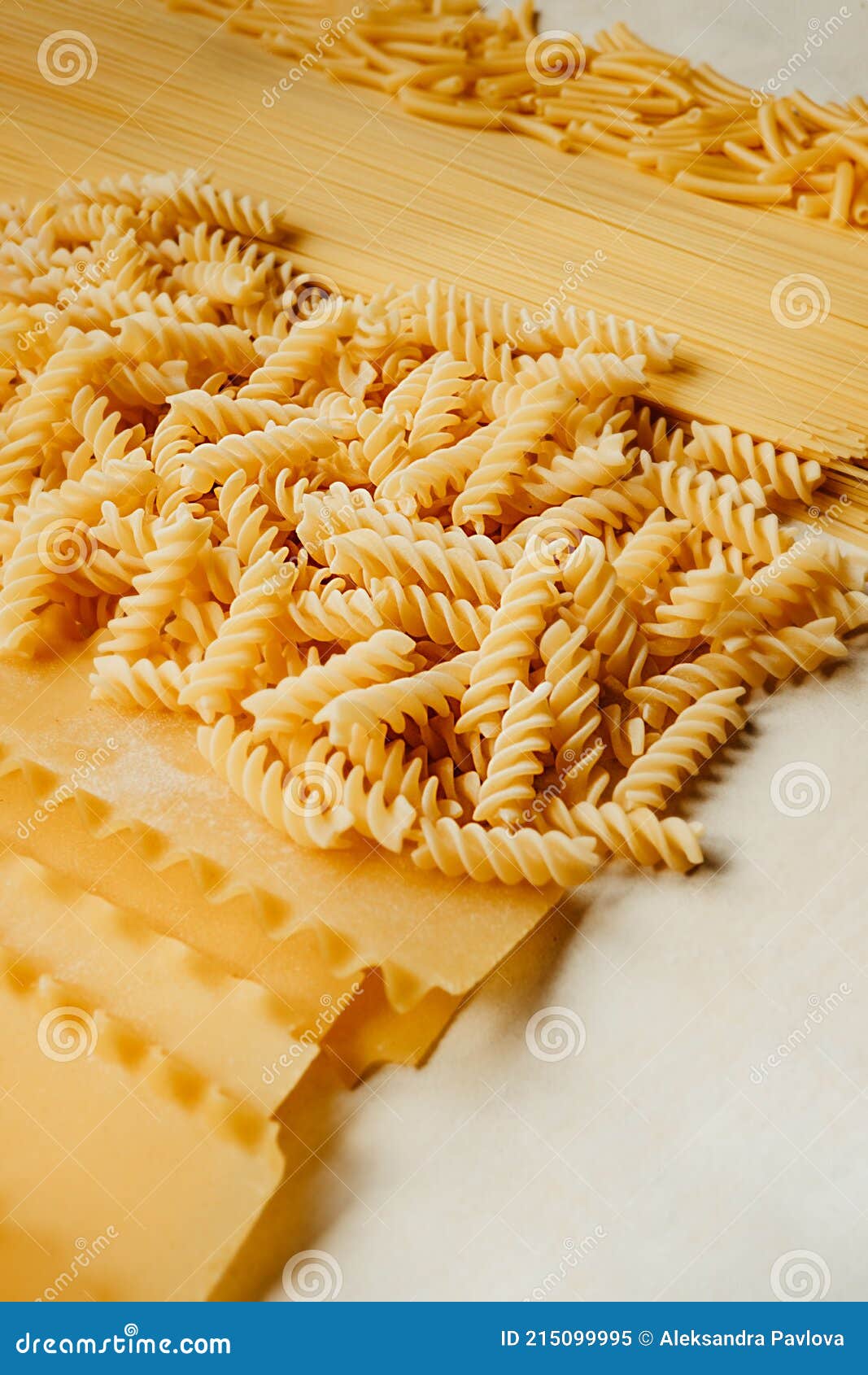 Pasta types Stock Vector Images - Alamy